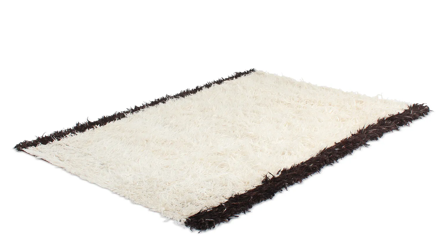 Alfombra de Lana - Nova (blanco/nero)