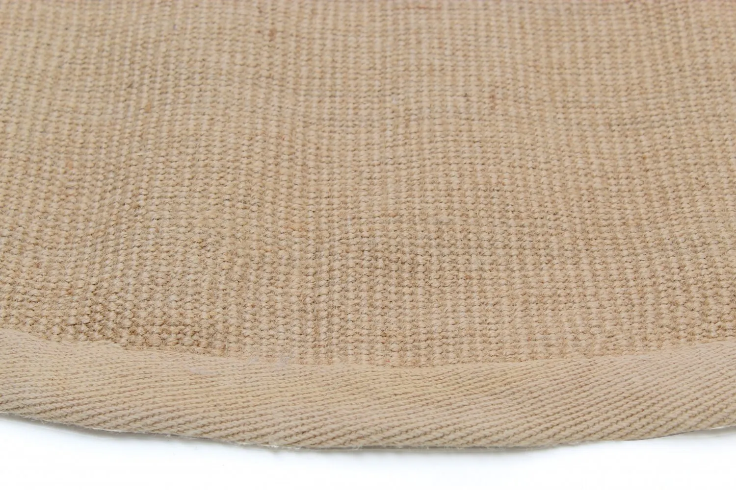 Alfombras redondeadas (sisal) - Agave (beige/marfil)