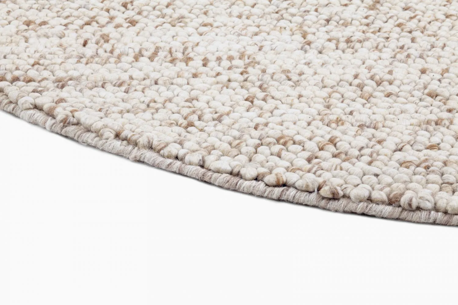 Alfombras redondeadas - Avafors Wool Bubble (natural)