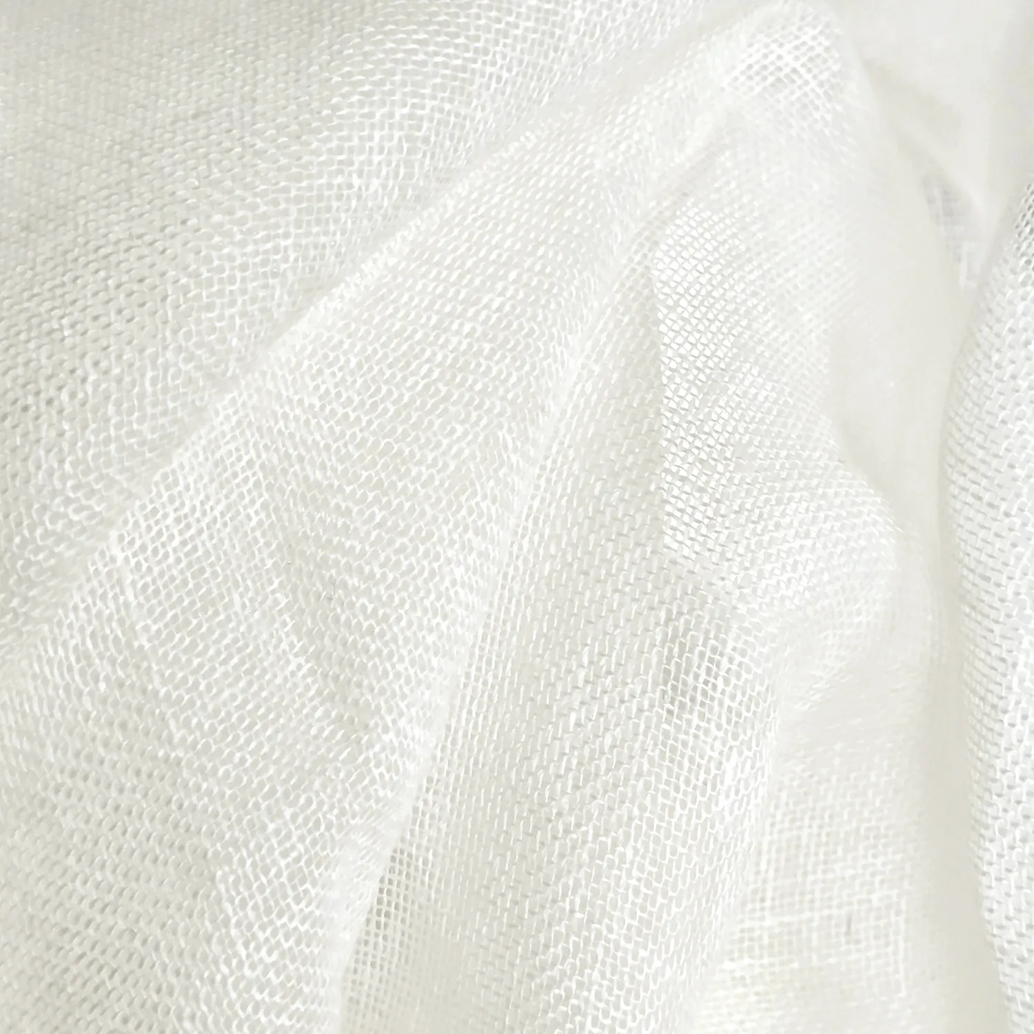 Cortinas Pack de 2 - Cortina de lino Noemi (blanco)