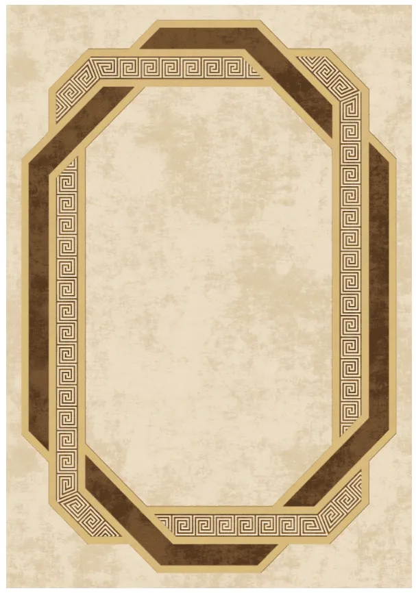 Alfombra Wilton - Olympia (beige/marrón)
