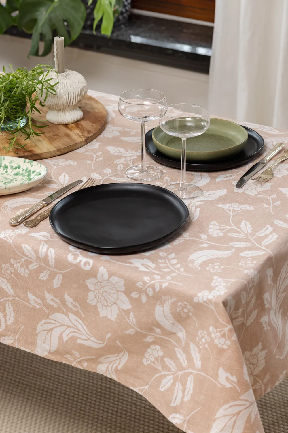 Mantel de algodón Onni (rosa)