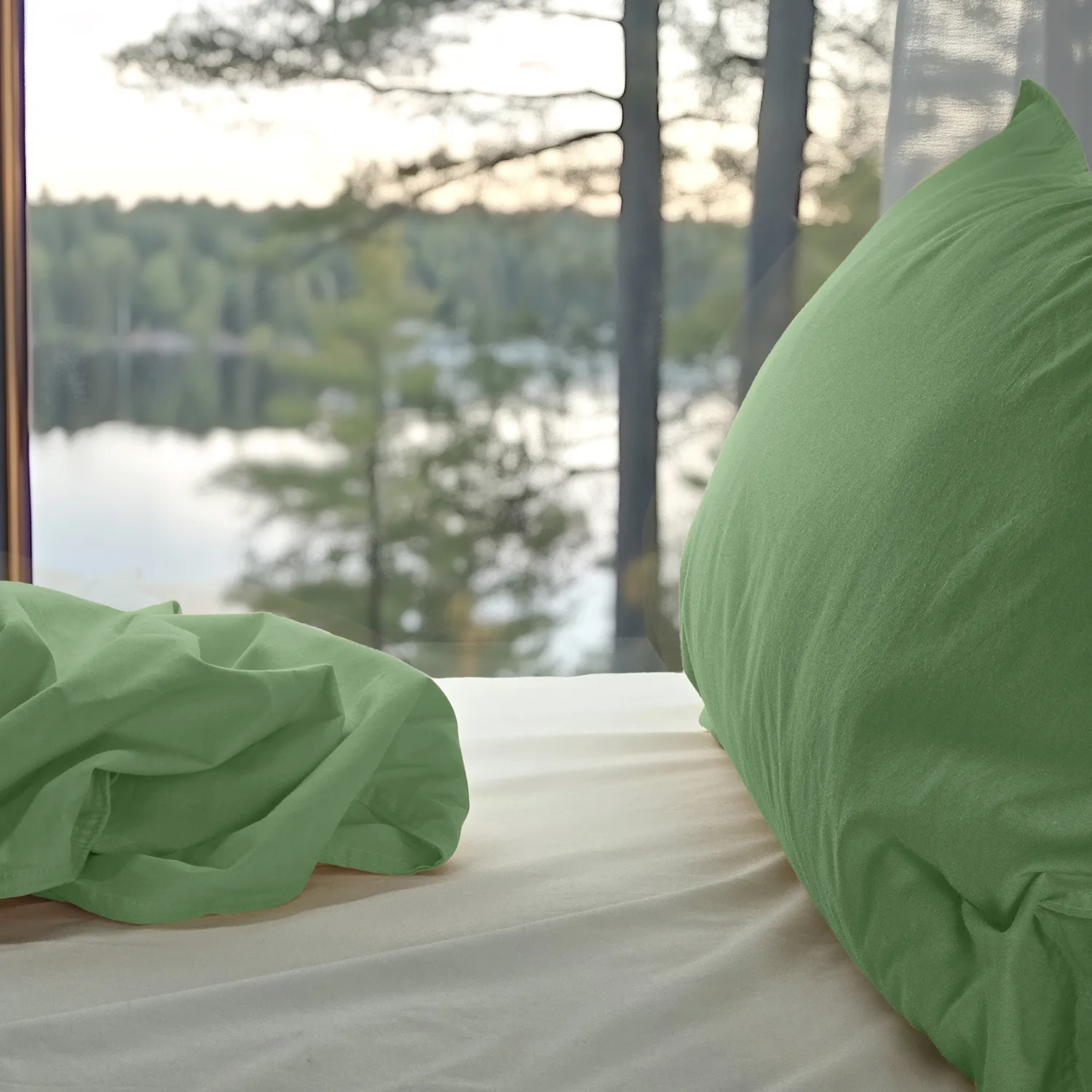 Funda de almohada - Lysander (verde)