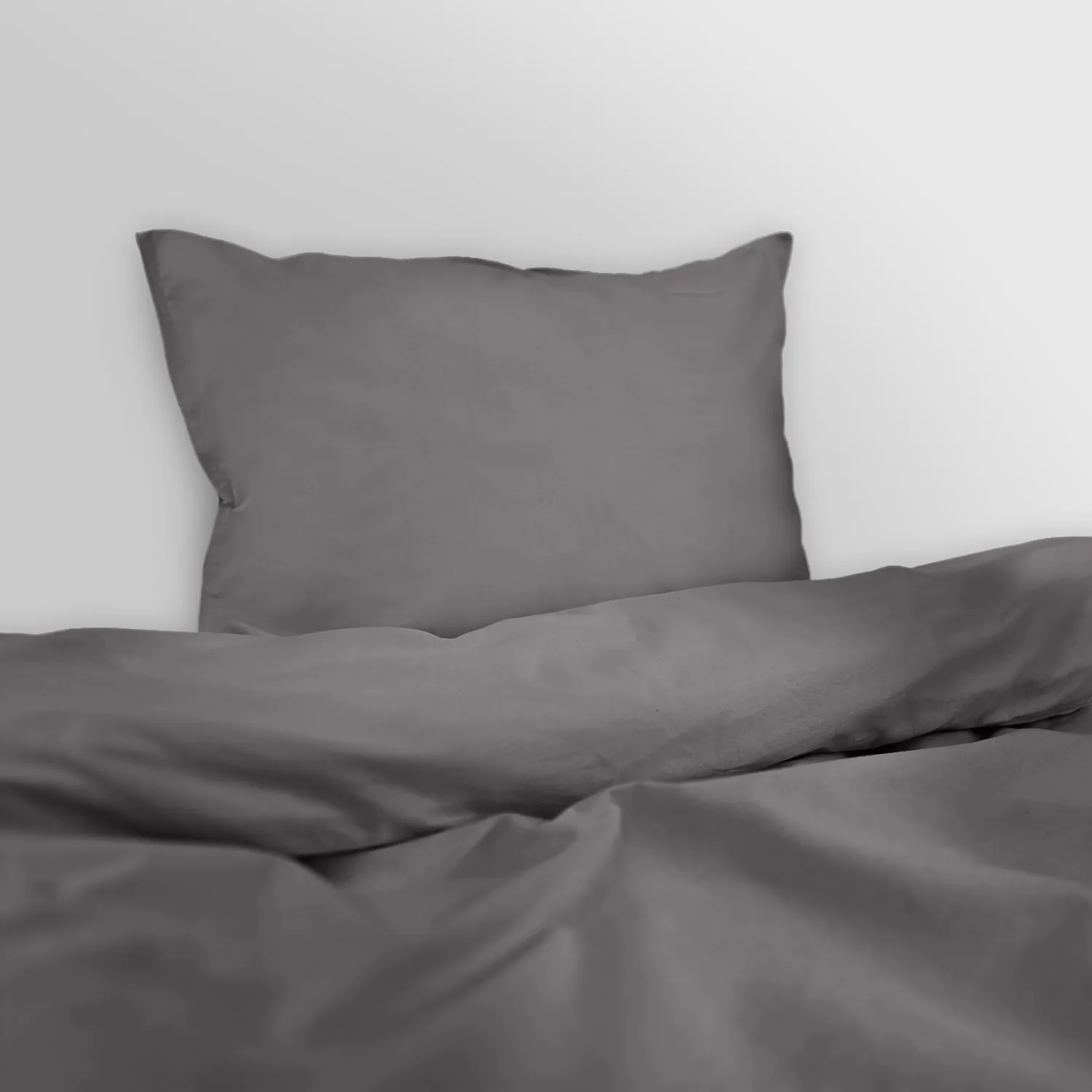 Funda de almohada - Lysander (gris oscuro)