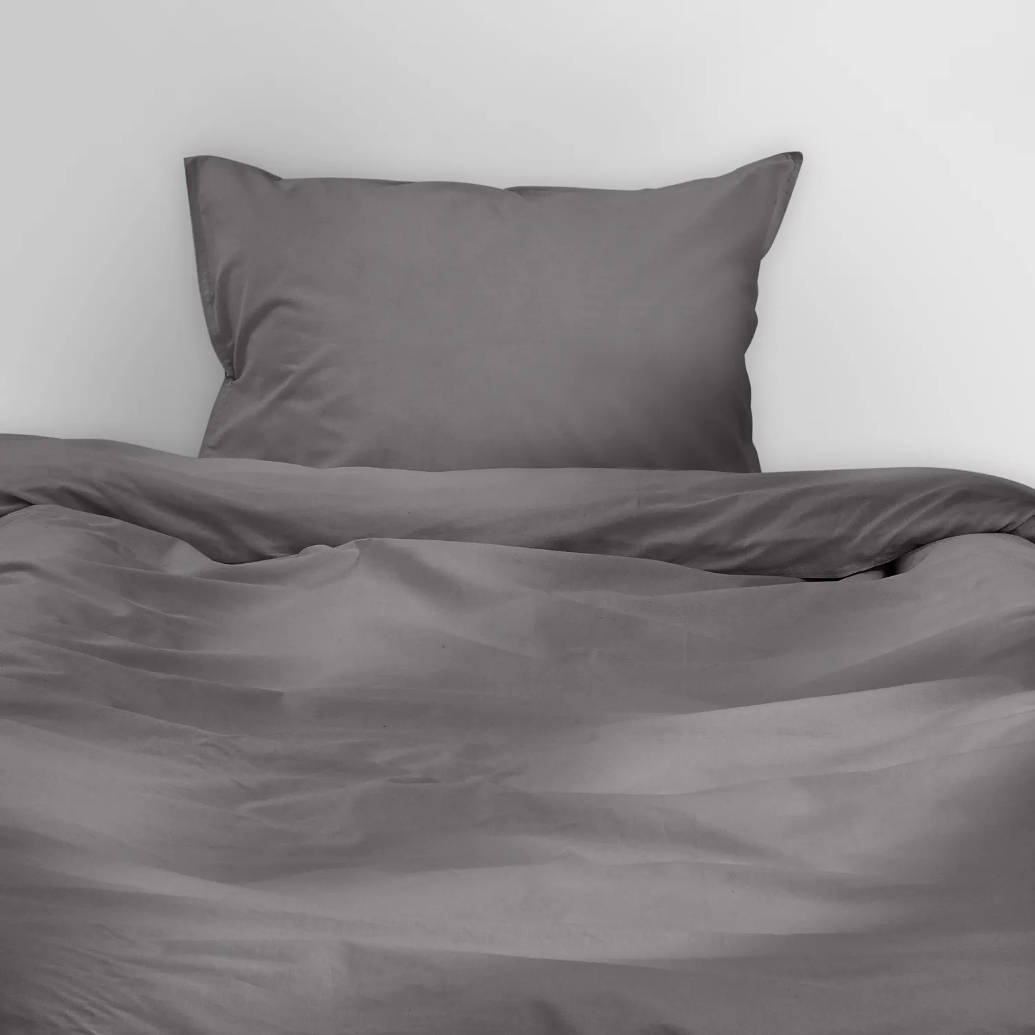 Funda de almohada - Lysander (gris oscuro)