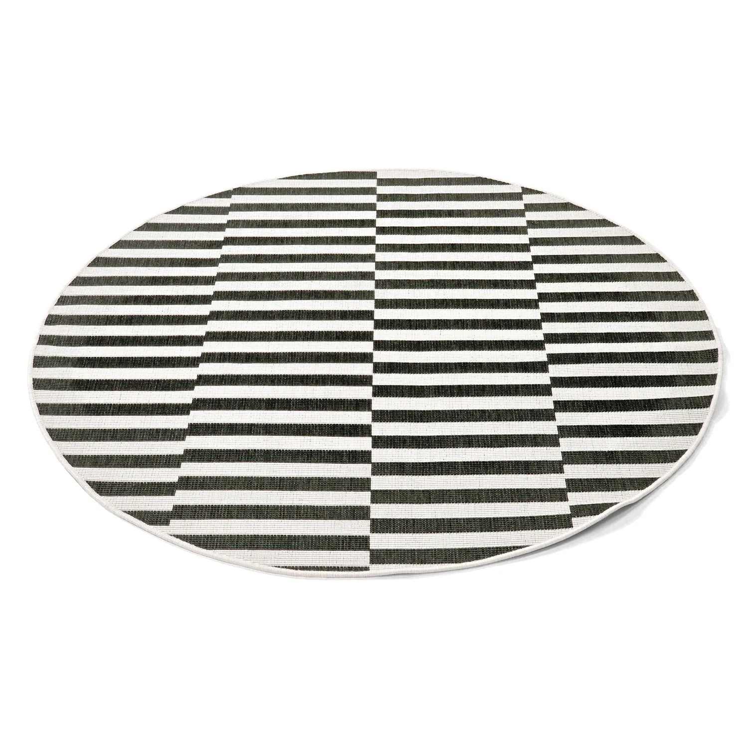 Alfombras redondeadas - Indoor/Outdoor Otto (negro)
