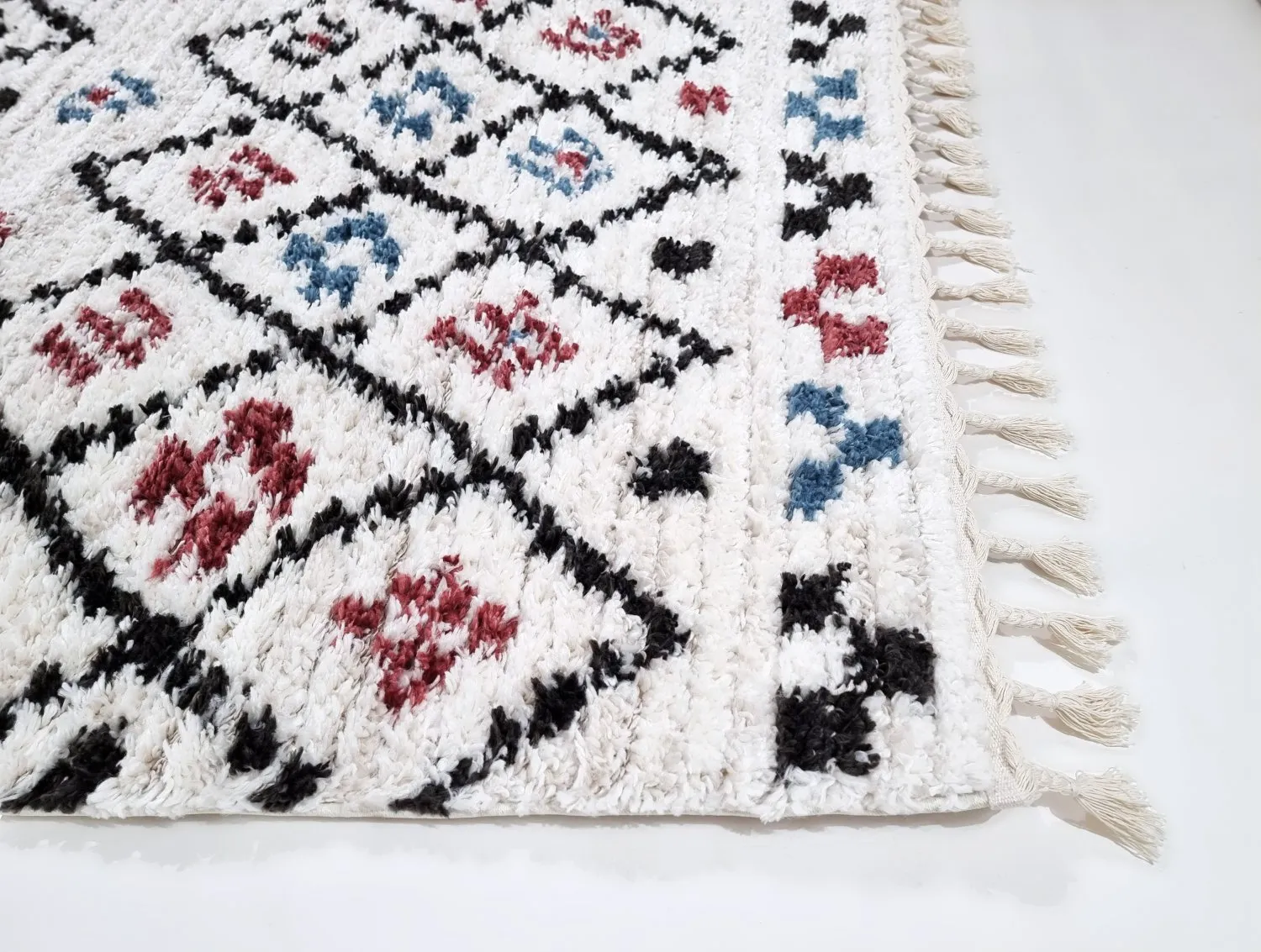 Alfombras de pelo largo - Siena (beige/multi)
