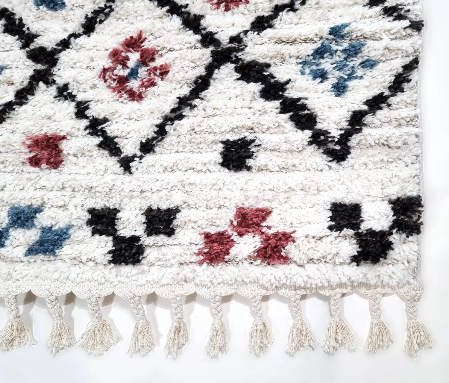 Alfombras de pelo largo - Siena (beige/multi)