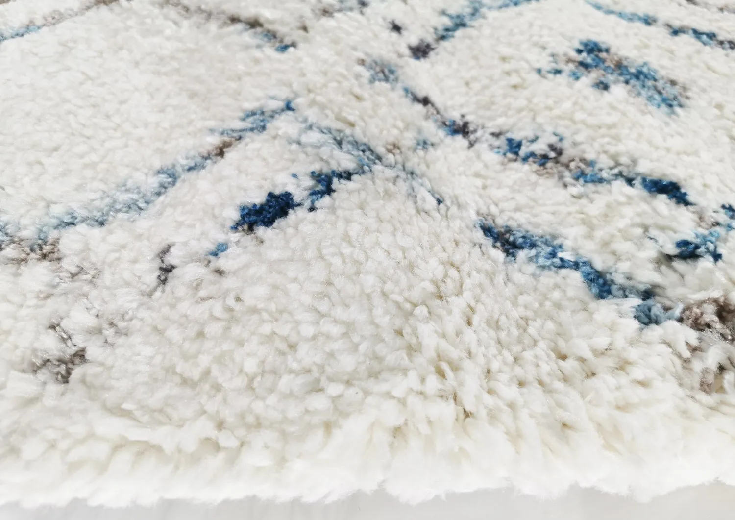 Alfombras de pelo largo - Lugo (azul/multi)