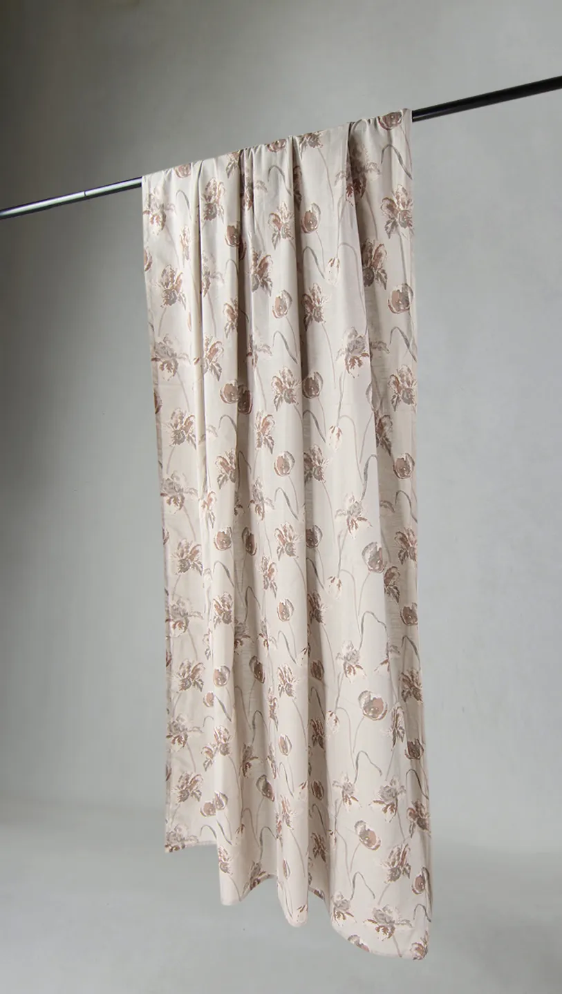Cortinas - Cortina de algodón Alegria (beige)