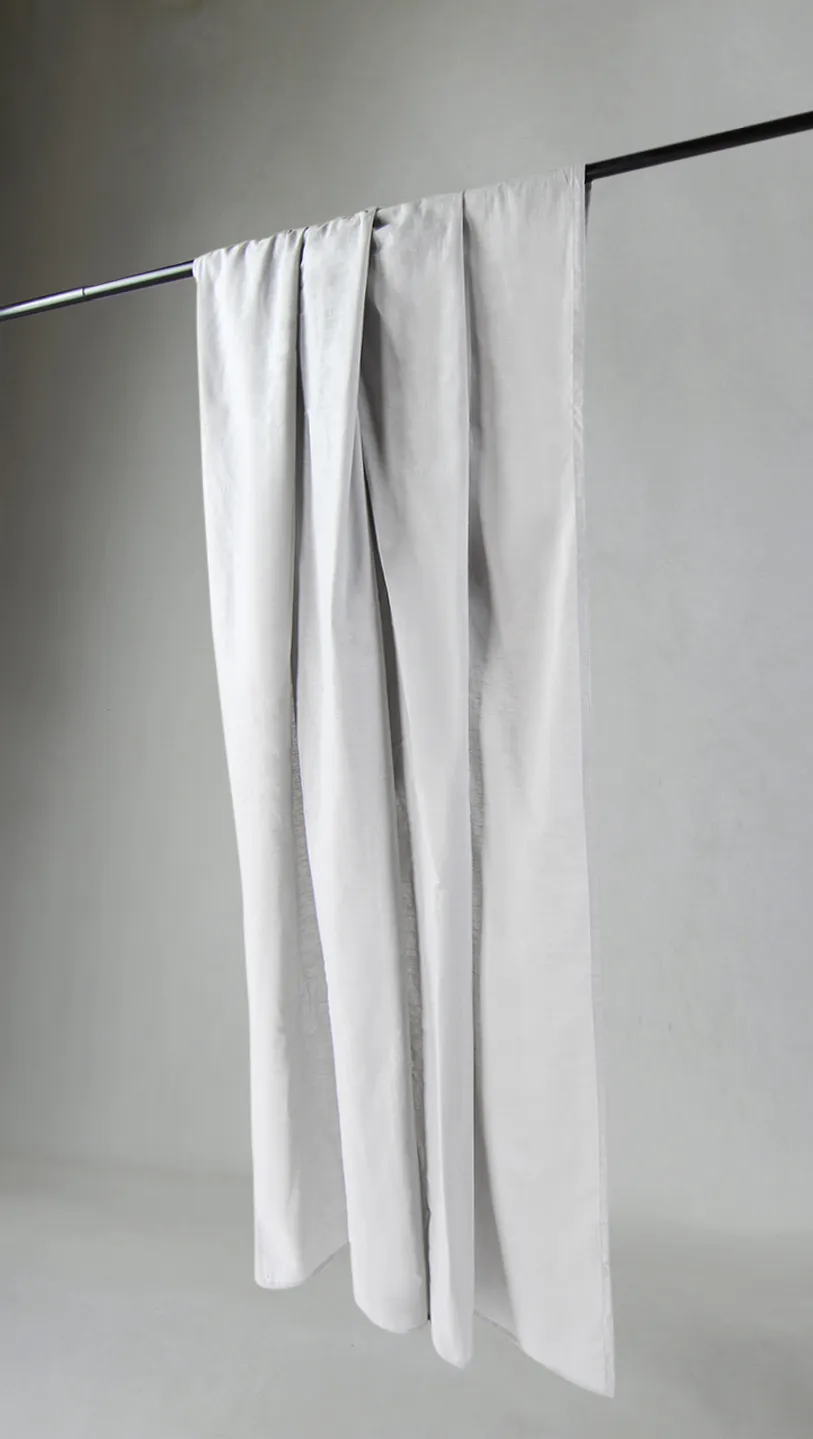 Cortinas - Cortina de algodón Adriana (gris)