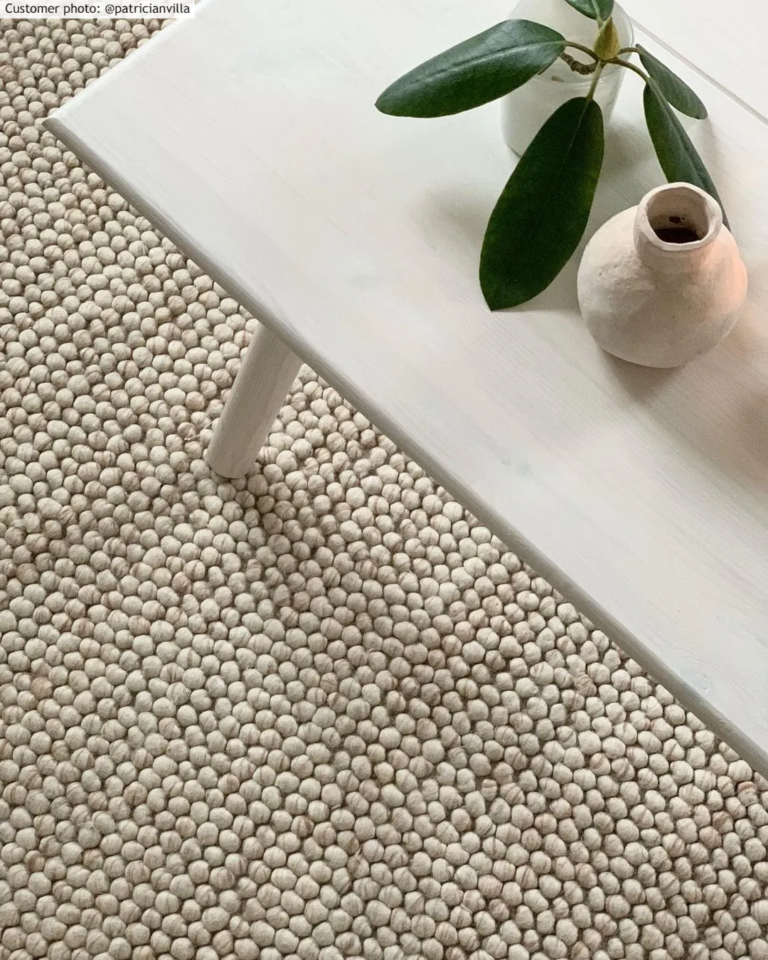Alfombra de Lana - Avafors Wool Bubble (natural)