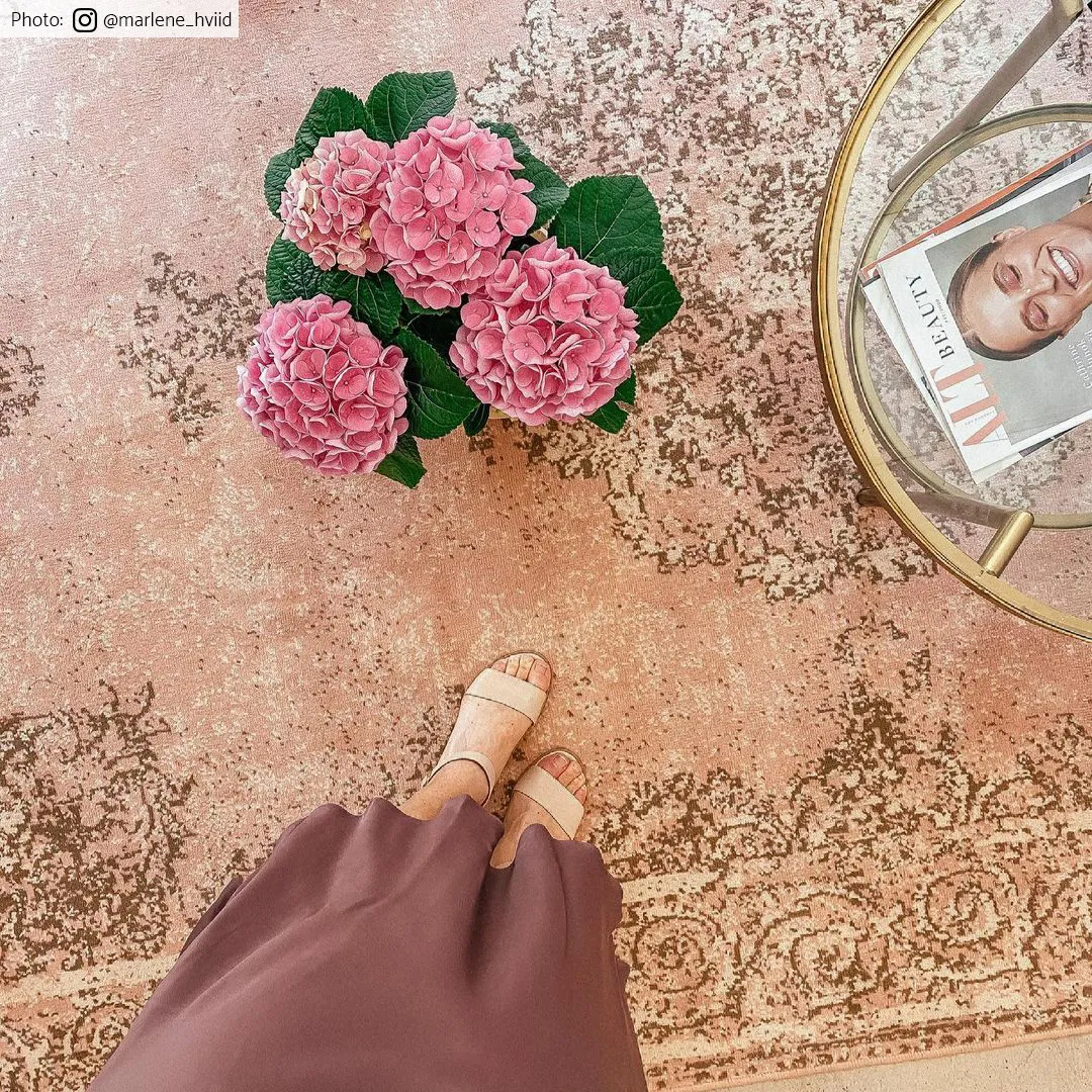 Alfombra Wilton - Peking (rosa)