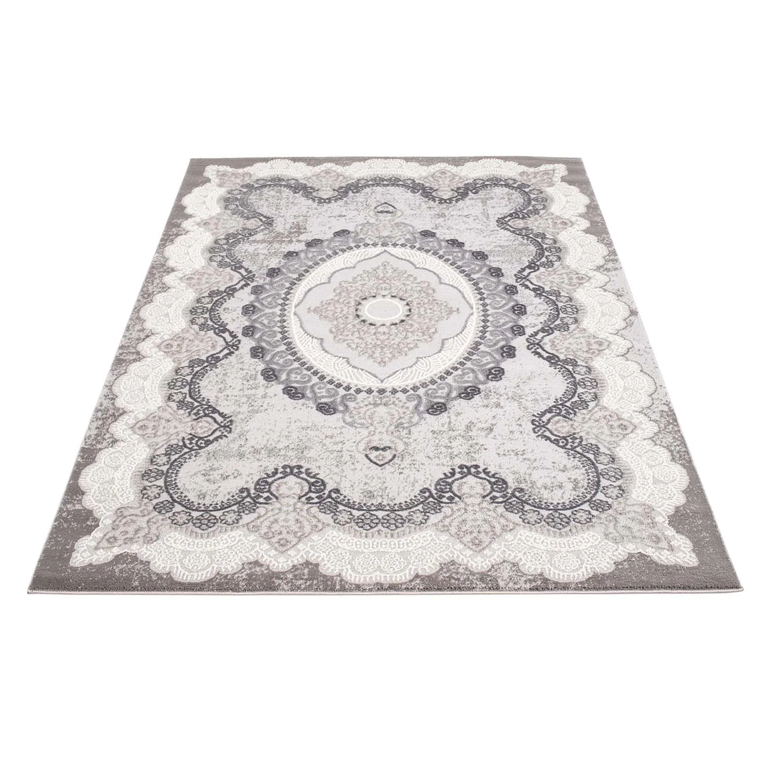 Alfombra Wilton - Sari (gris)