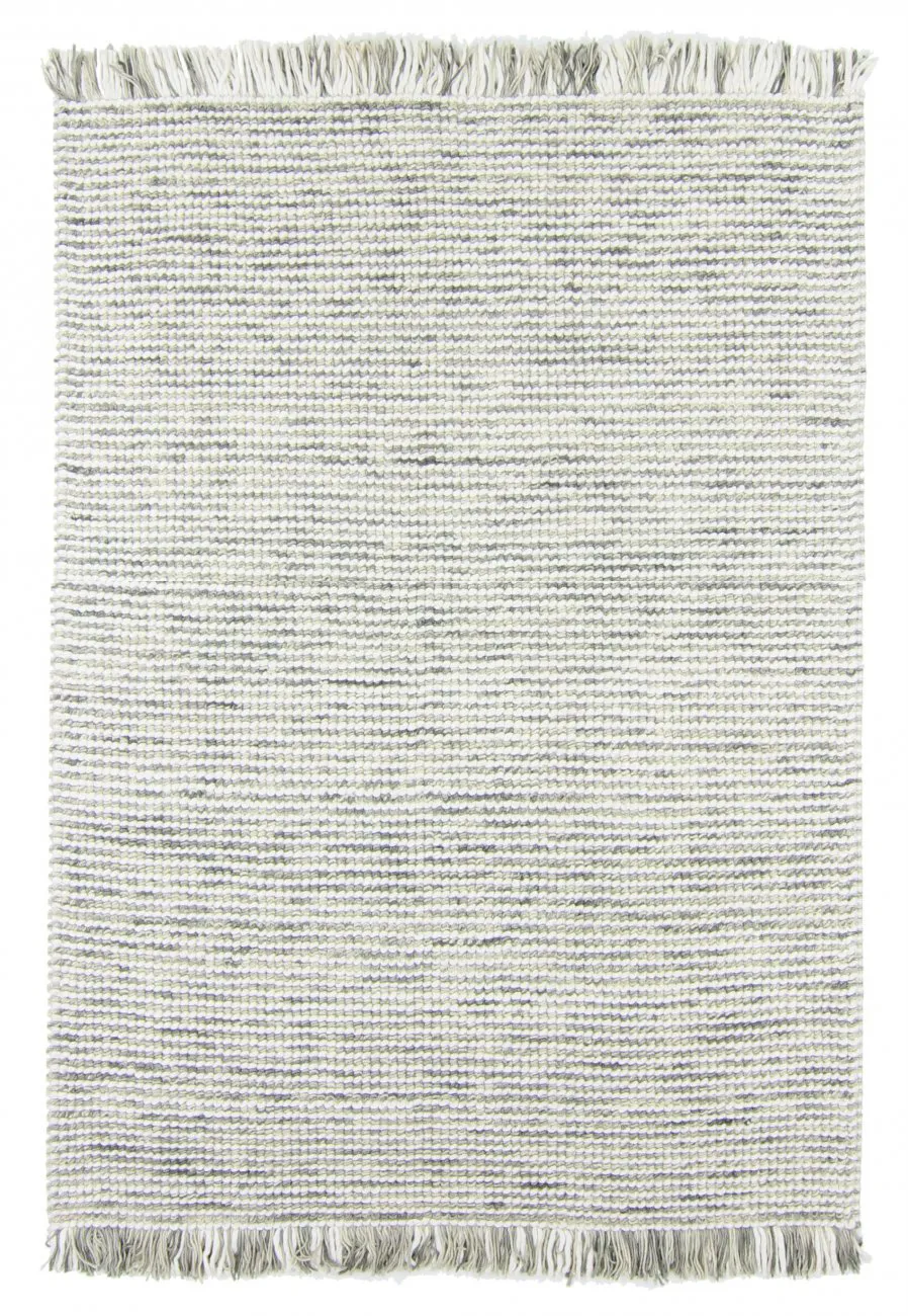 Alfombra de Lana - Plockton (gris/blanco/verde)