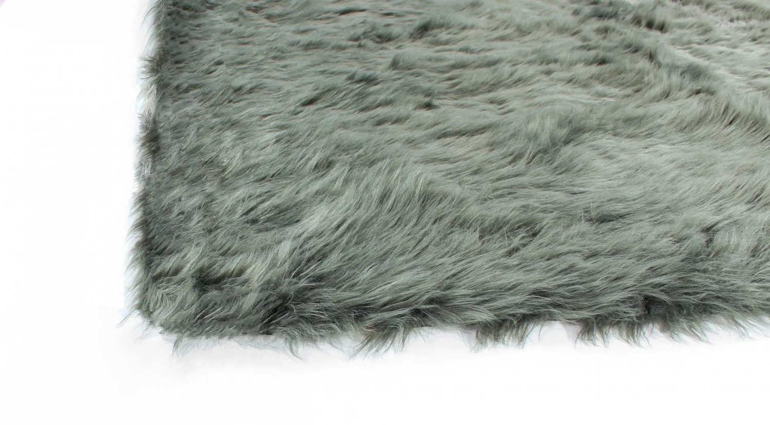 Alfombras de pelo largo - Pomaire (gris/verde)