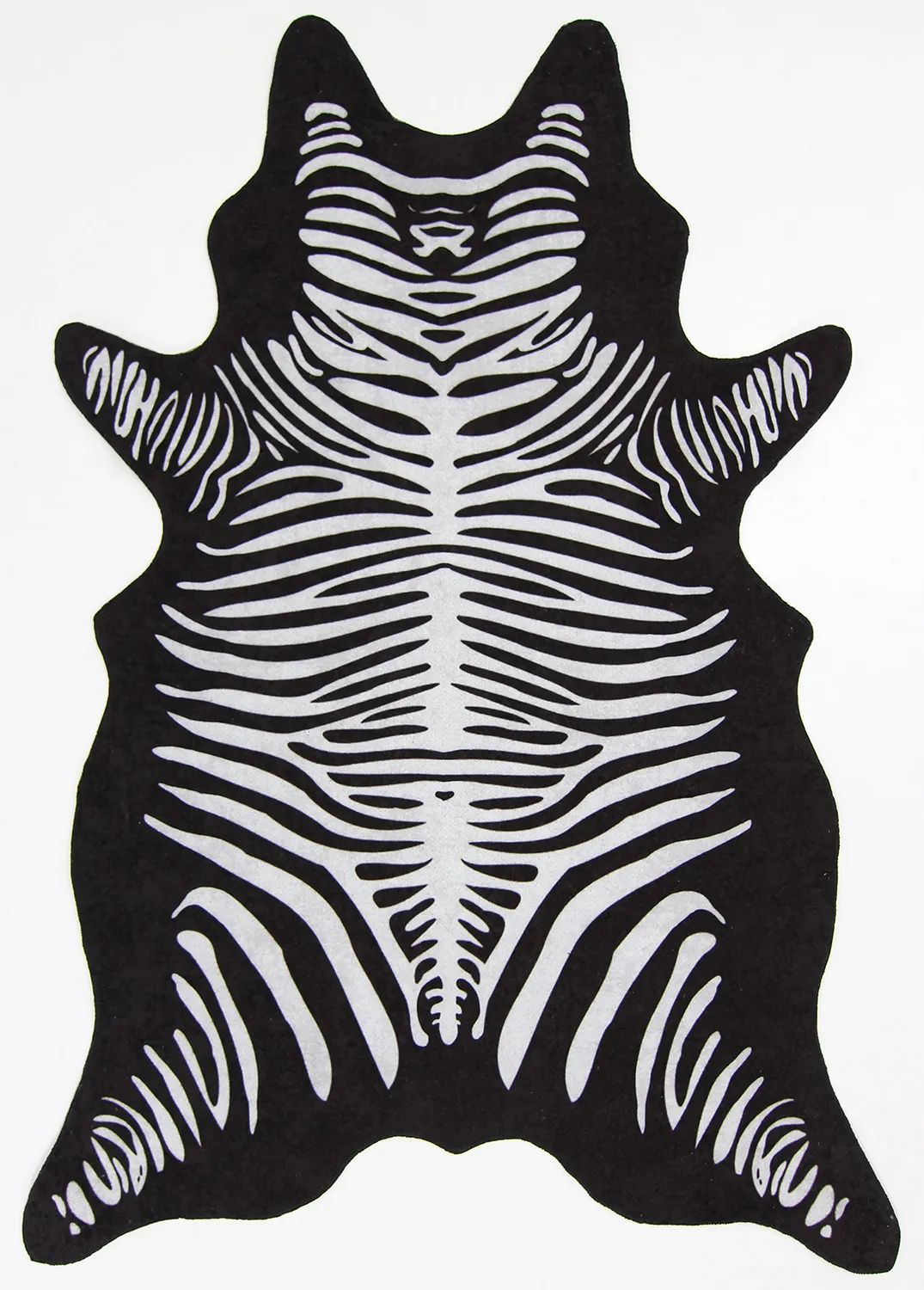 Alfombra Wilton - Osaka (negro/blanco)