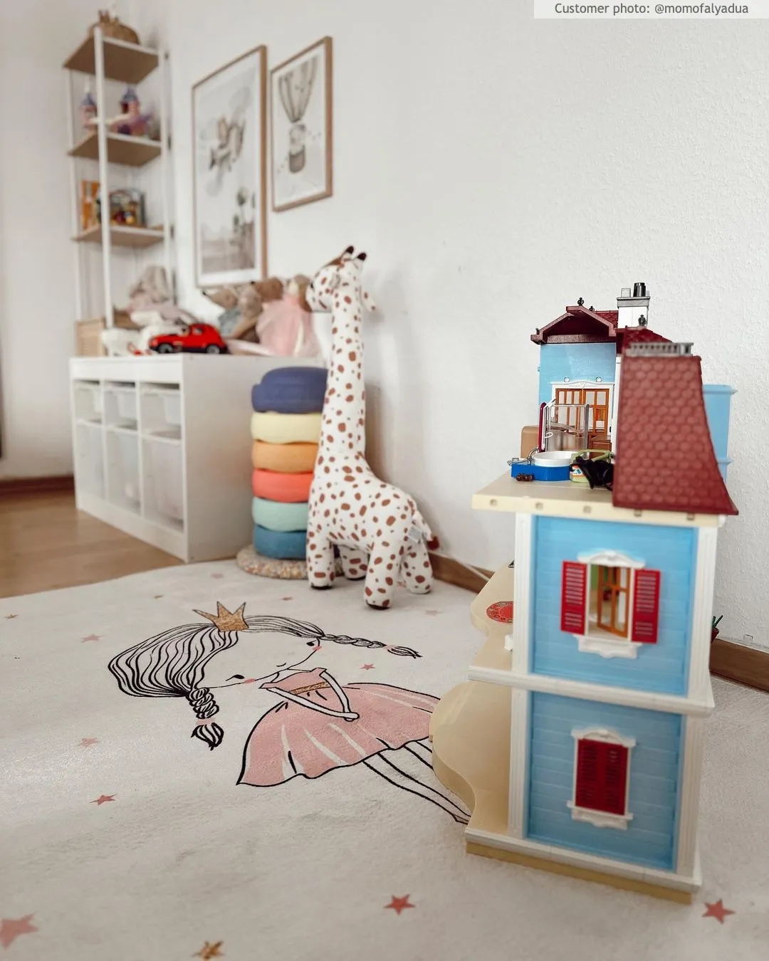 Alfombra infantil - Princess (rosado)