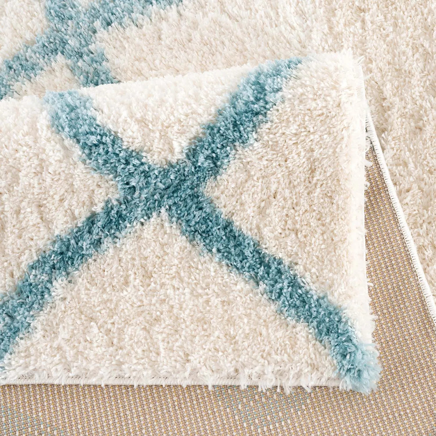 Alfombras de pelo largo - Chianti (azul)