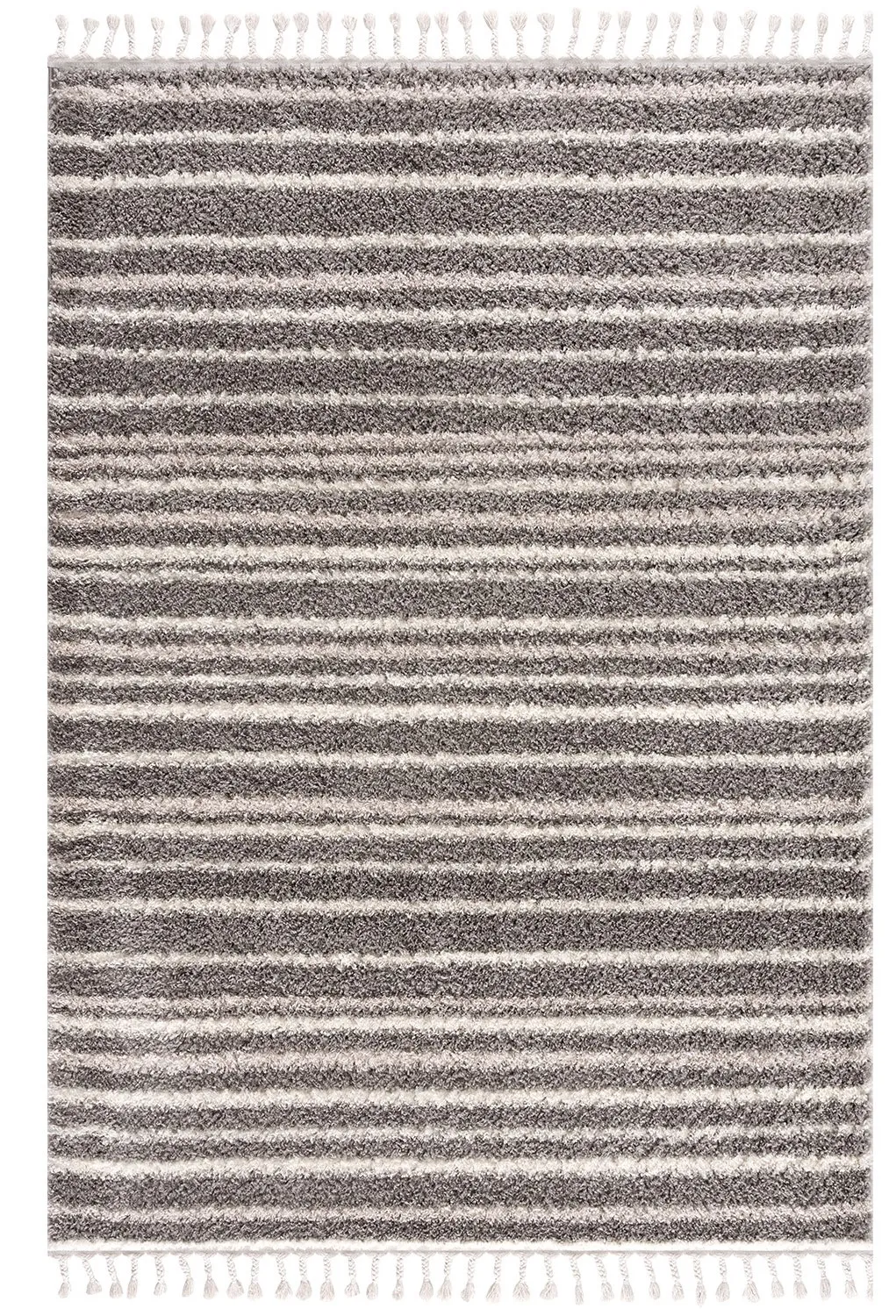 Alfombras de pelo largo - Manabi (gris)