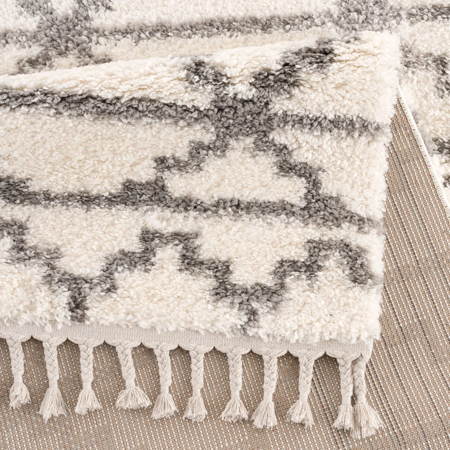 Alfombras de pelo largo - Azuay (beige)