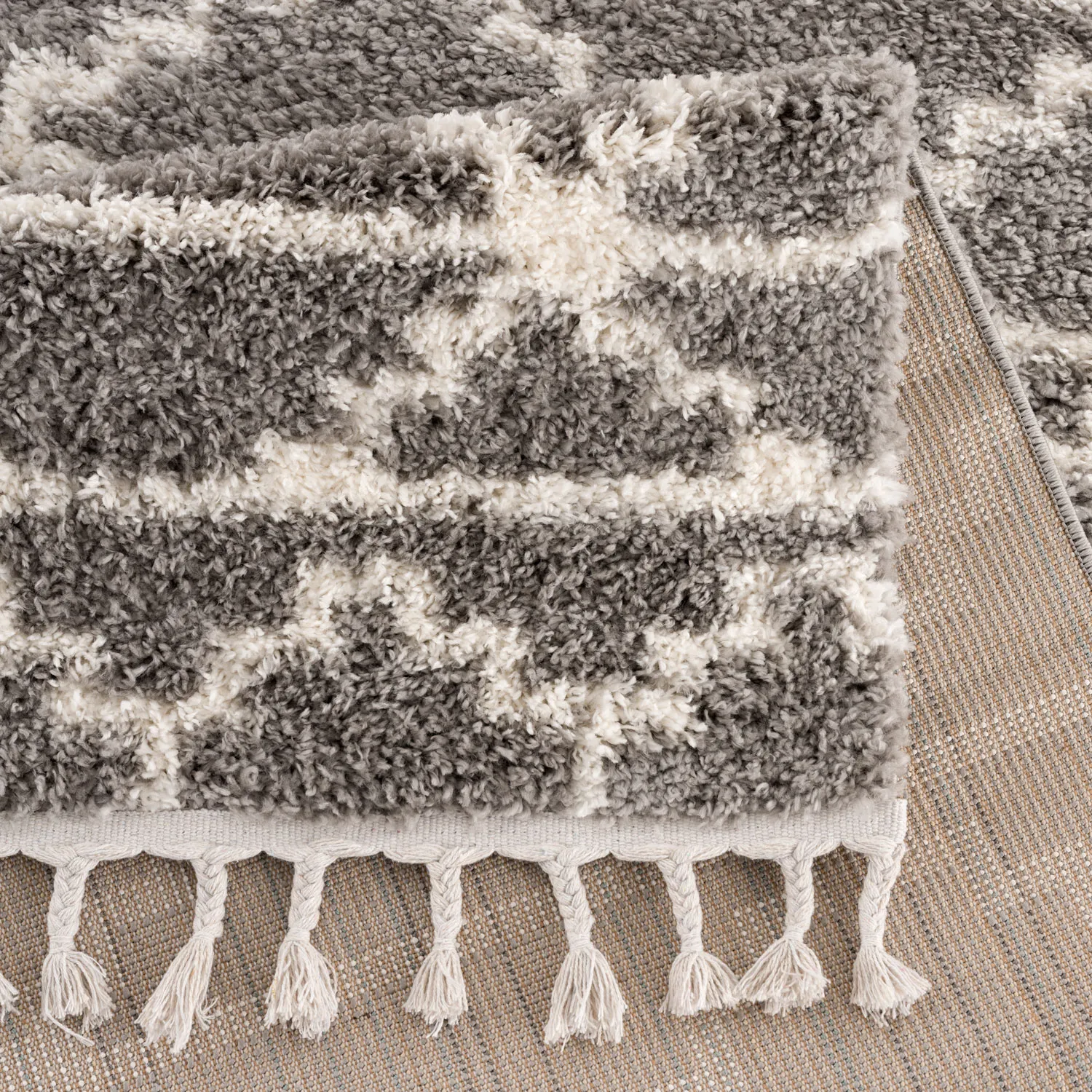 Alfombras de pelo largo - Azuay (gris)
