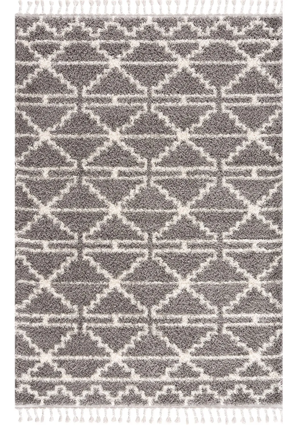 Alfombras de pelo largo - Azuay (gris)