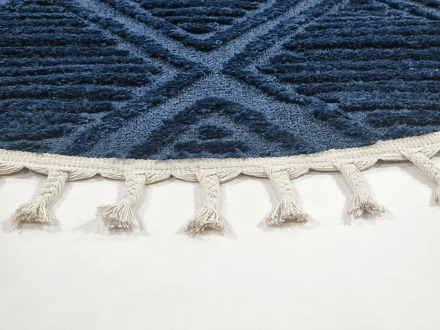 Alfombras redondeadas - Dover (azul)