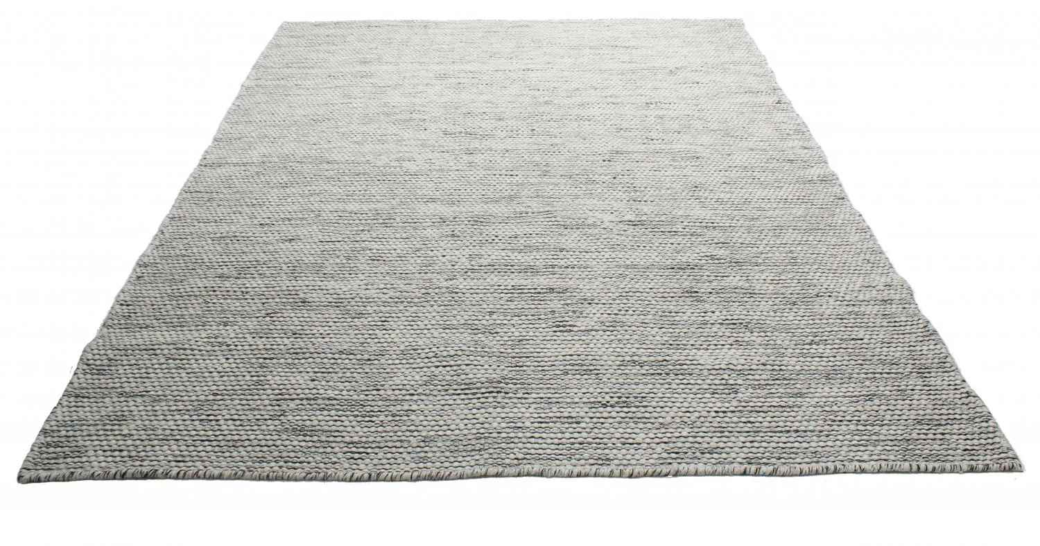 Alfombra de Lana - Otago (gris/negro)