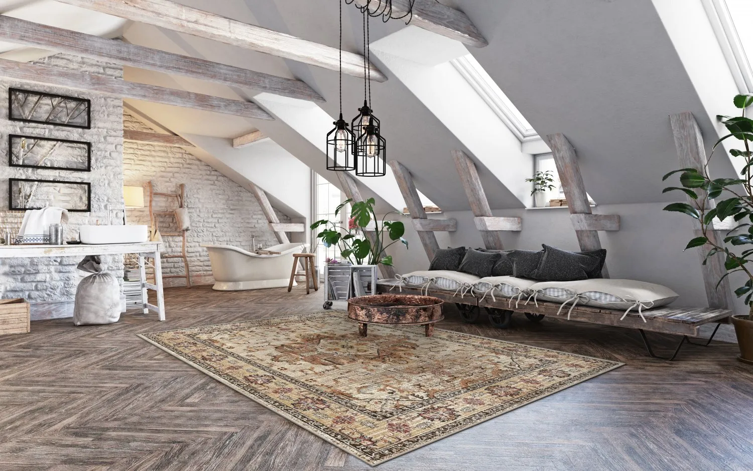 Alfombra Wilton - Siliana (beige)