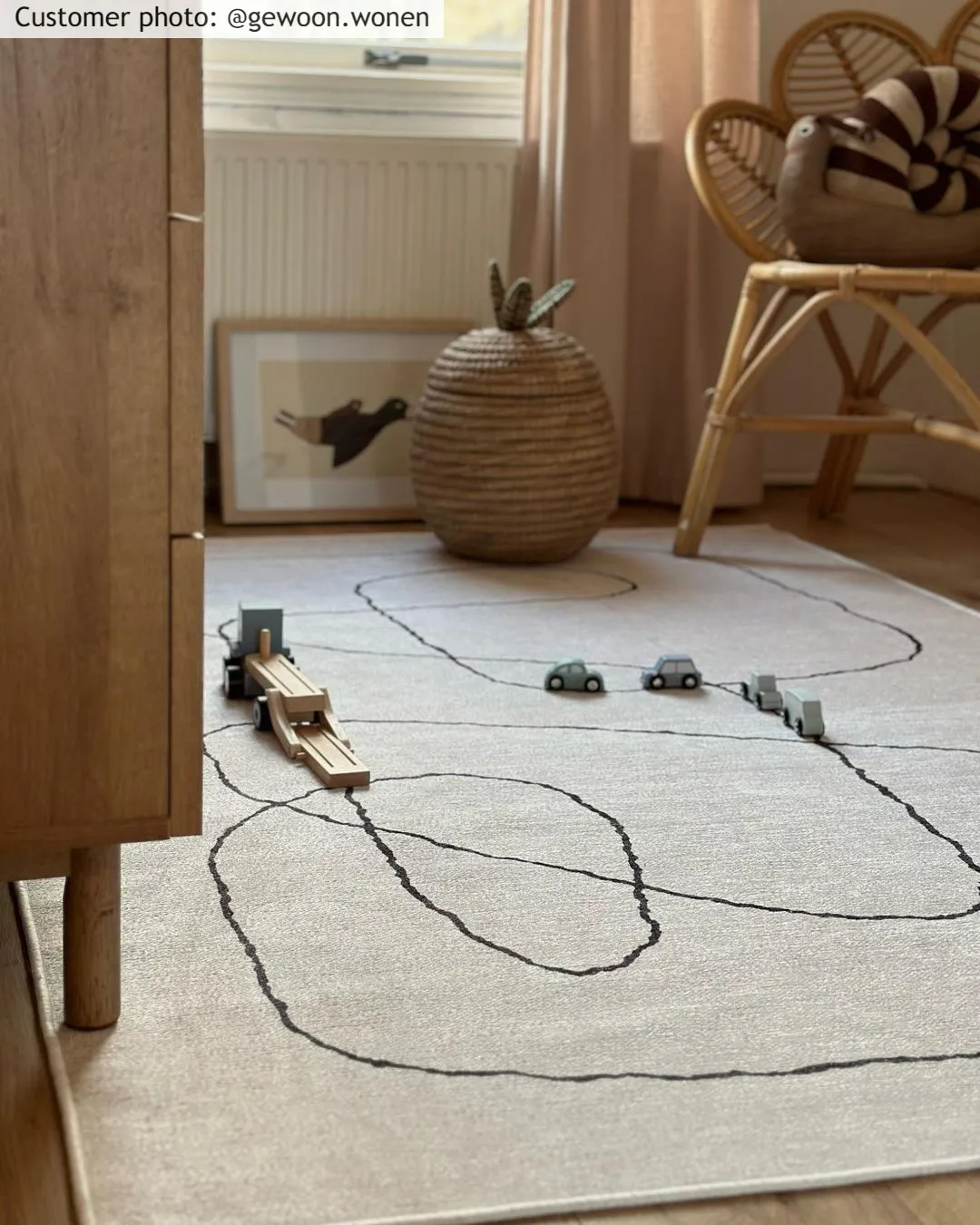 Alfombra Wilton - Rosetta (gris)