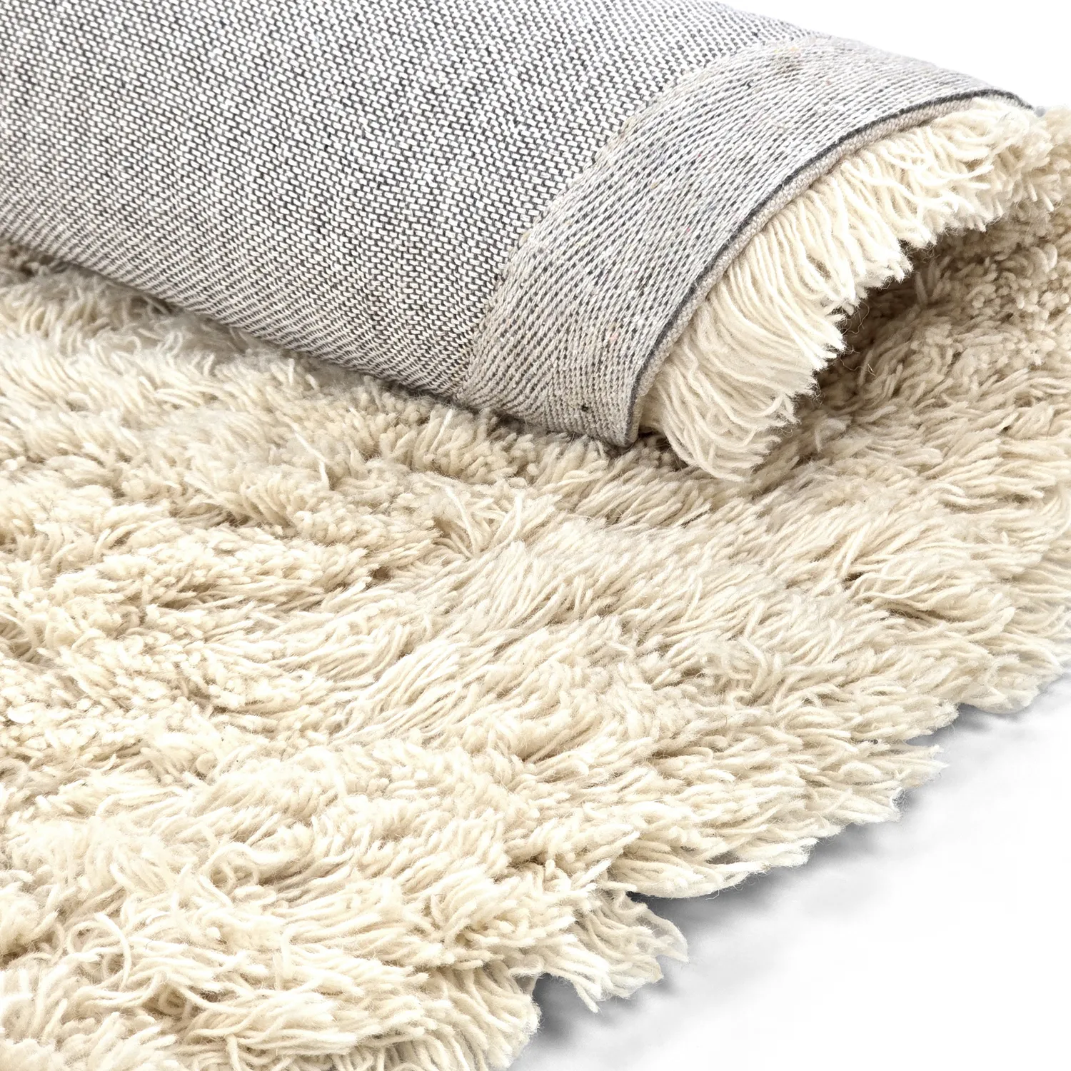 Alfombras redondeadas - Aliste Wool Shaggy (alabaster gleam)