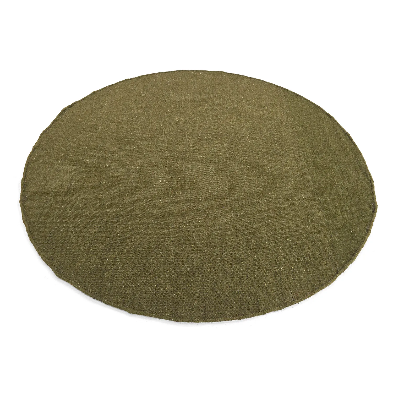 Alfombras redondeadas - Hamilton (verde musgo)