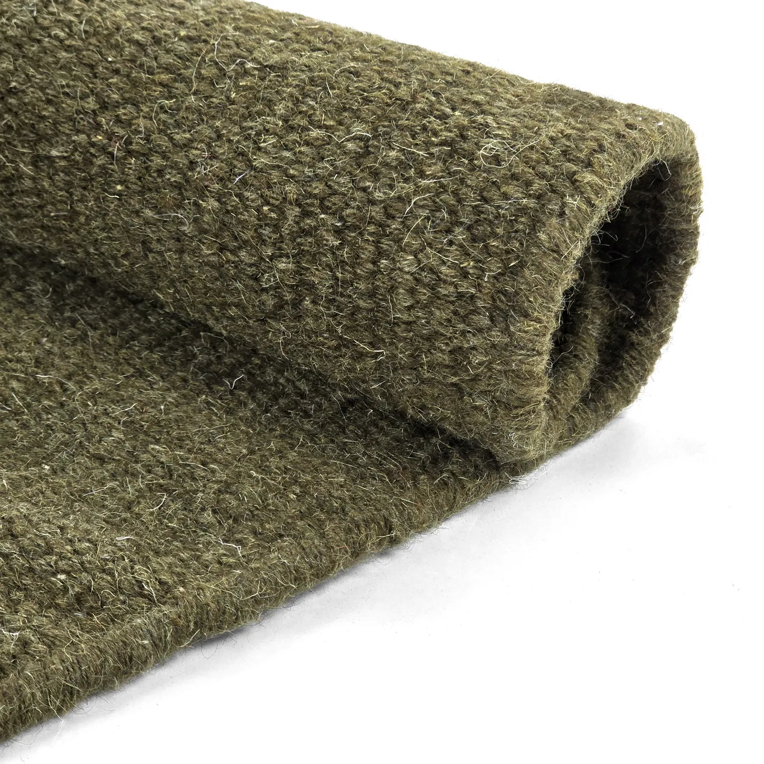 Alfombras redondeadas - Hamilton (verde musgo)