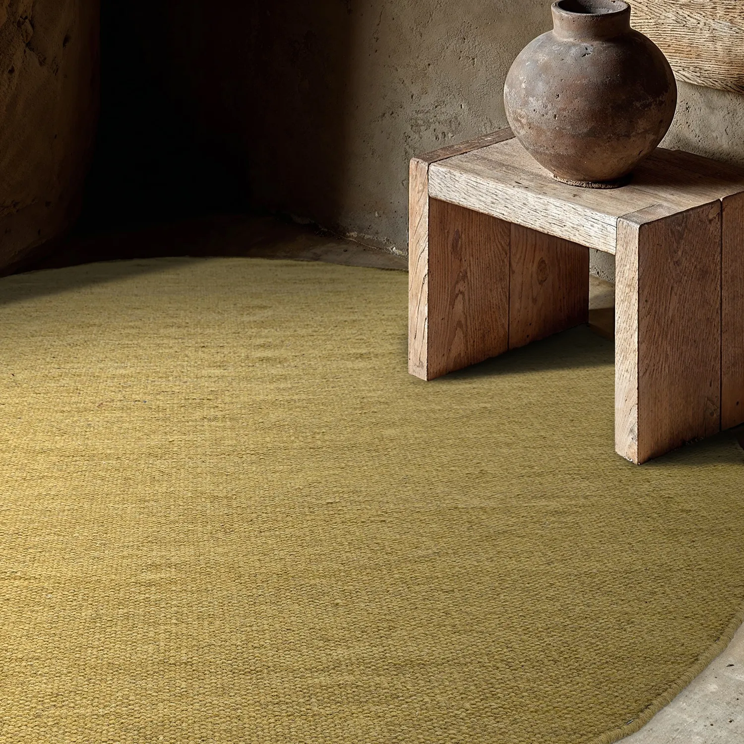 Alfombras redondeadas - Hamilton (mustard)