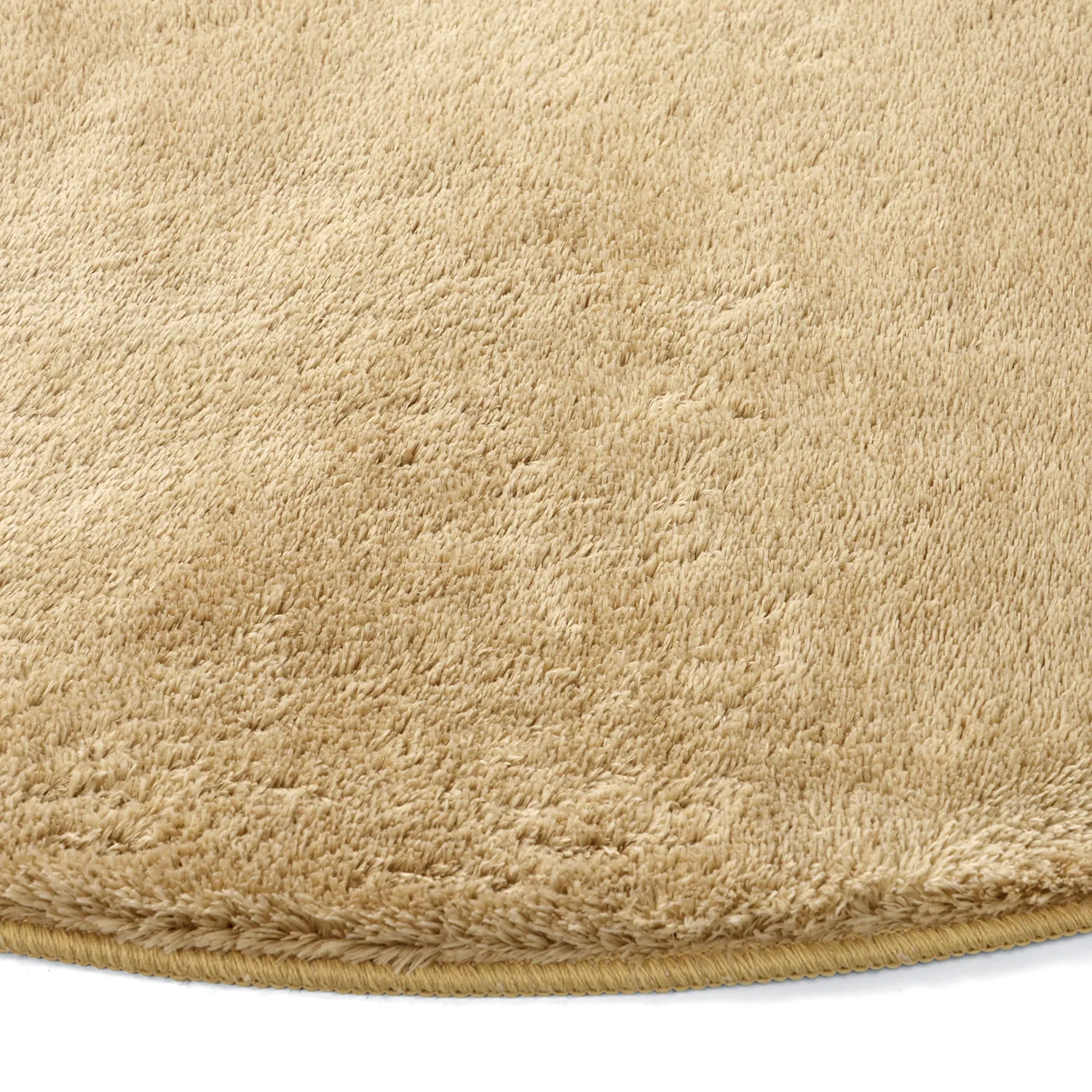 Alfombras redondeadas - Aranga Super Soft Fur (beige oscuro)