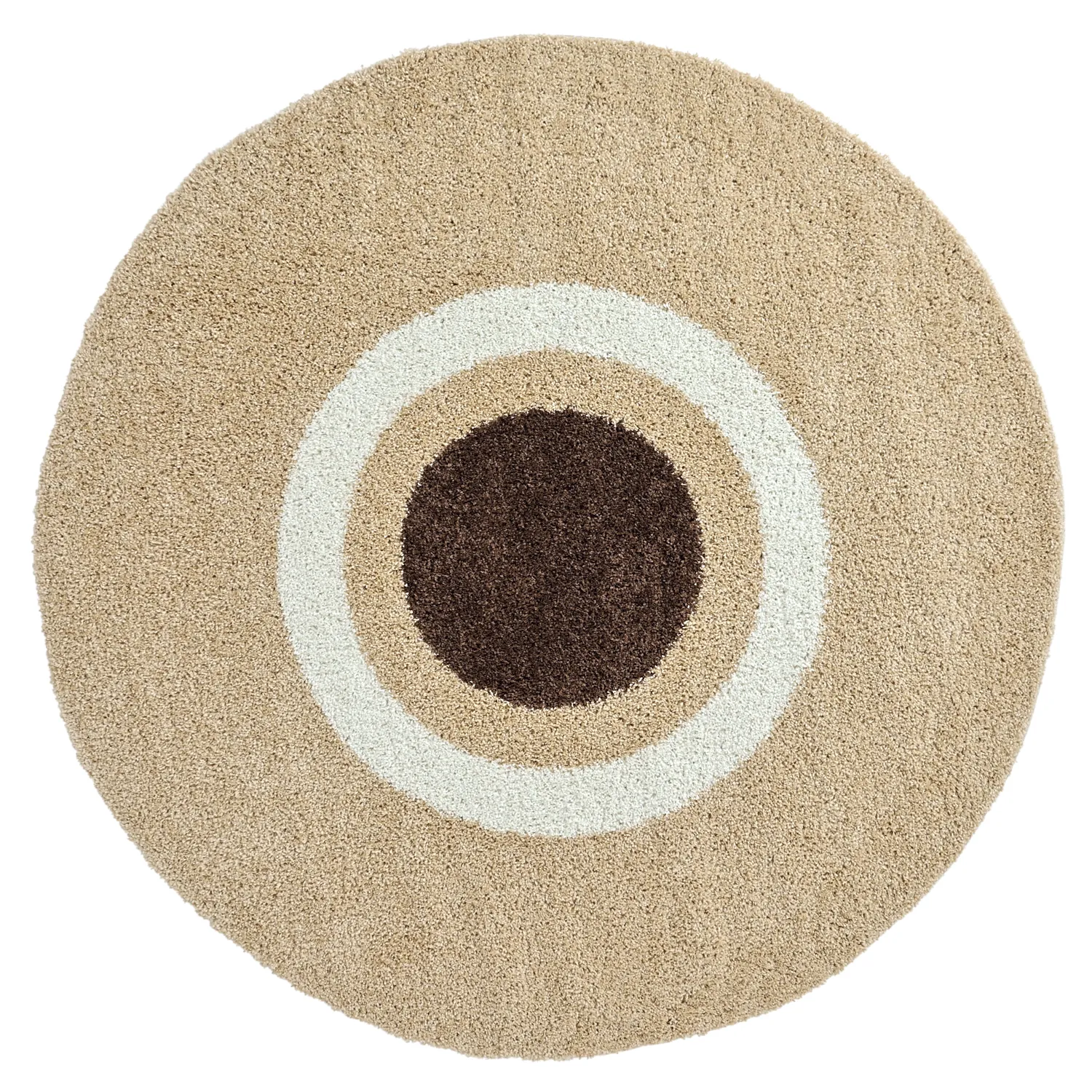 Alfombras redondeadas - Alsace (beige/blanco/marrón)