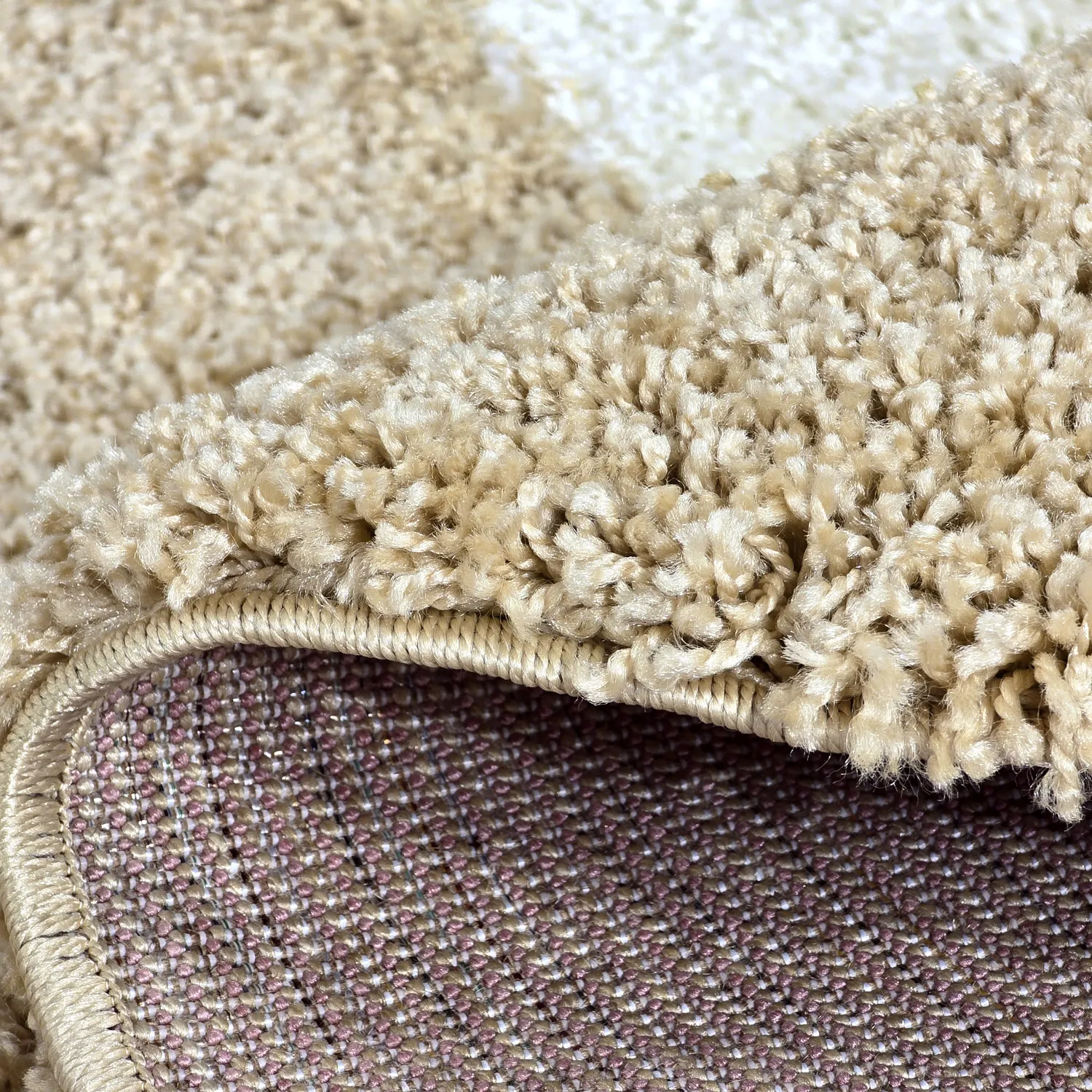 Alfombras redondeadas - Alsace (beige/blanco/marrón)