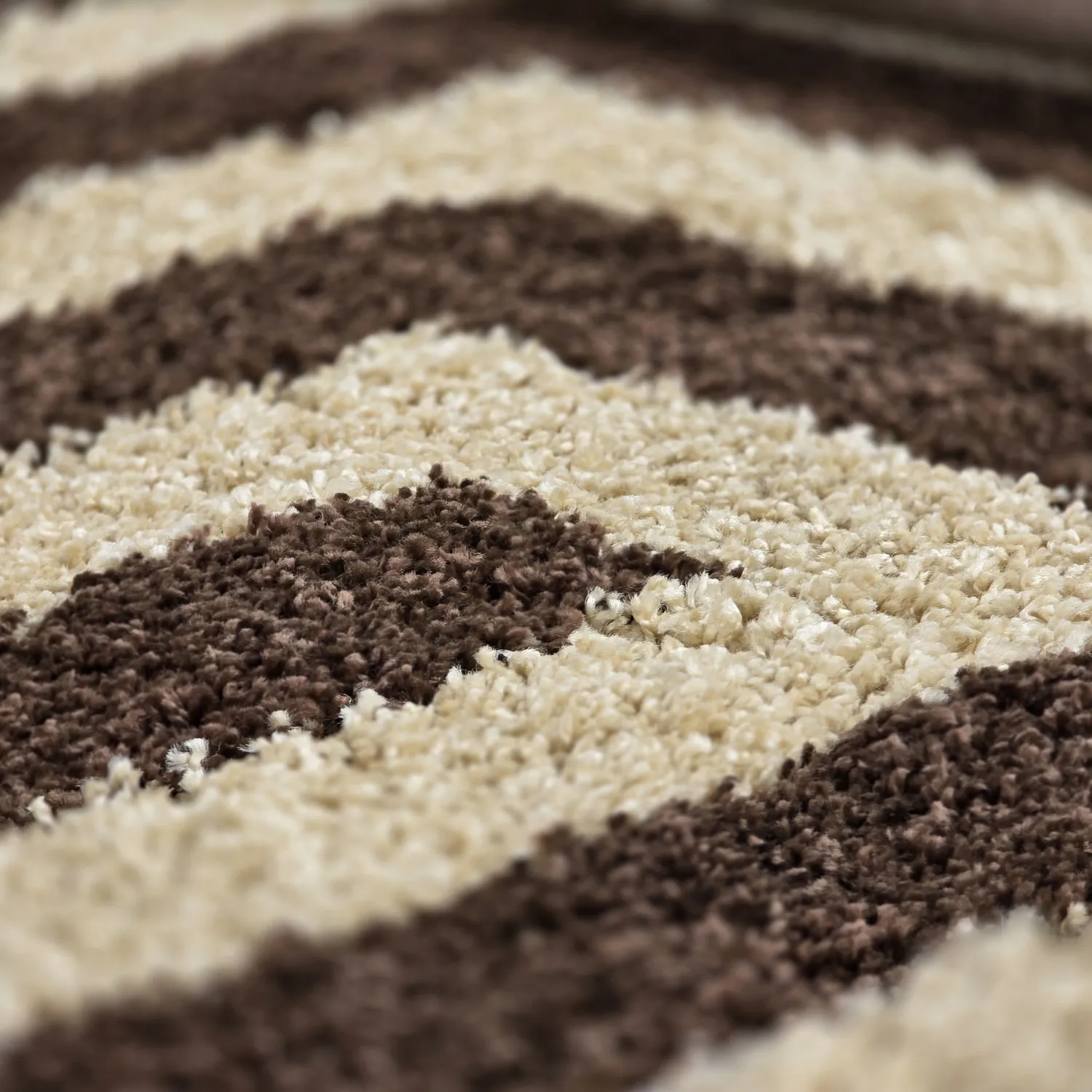 Alfombras redondeadas - Imilchil (beige/marrón)