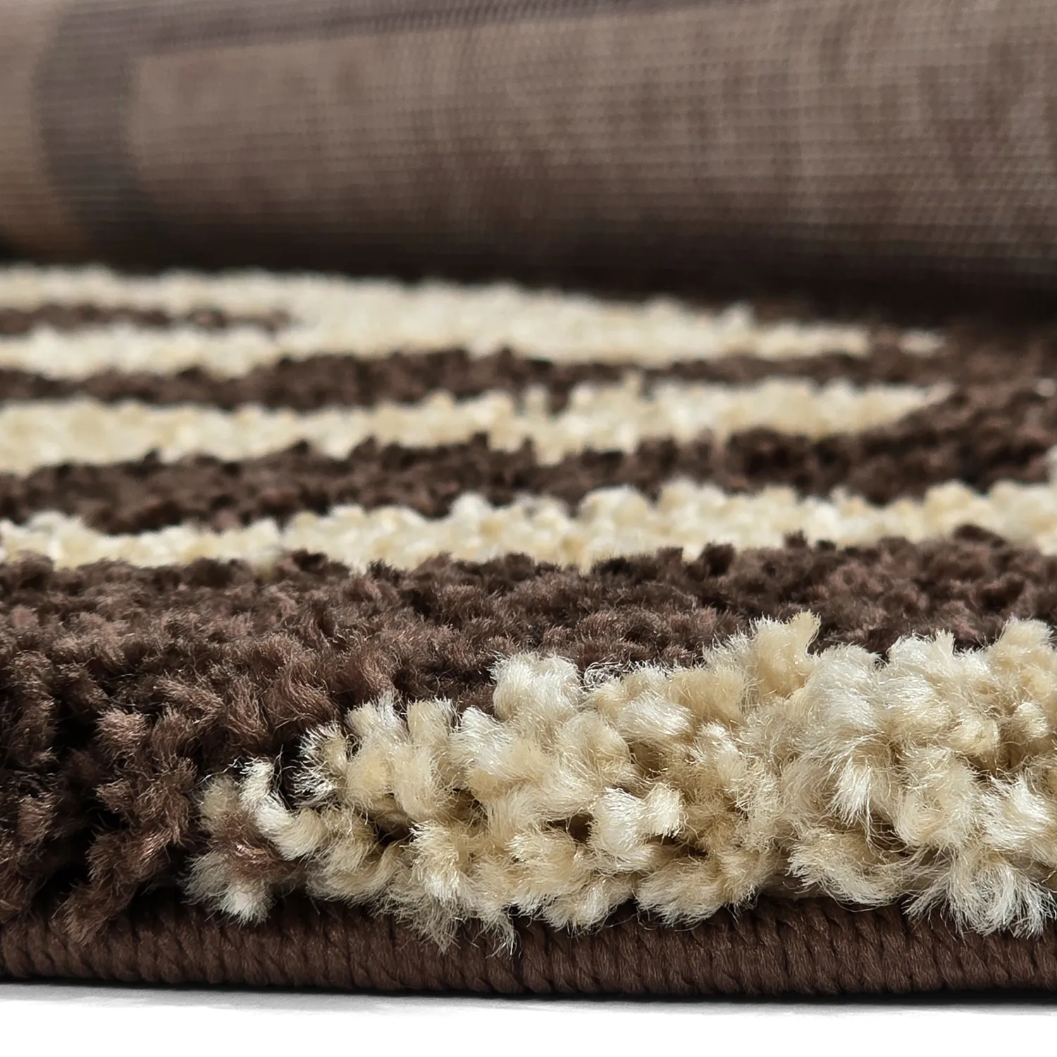 Alfombras redondeadas - Imilchil (beige/marrón)
