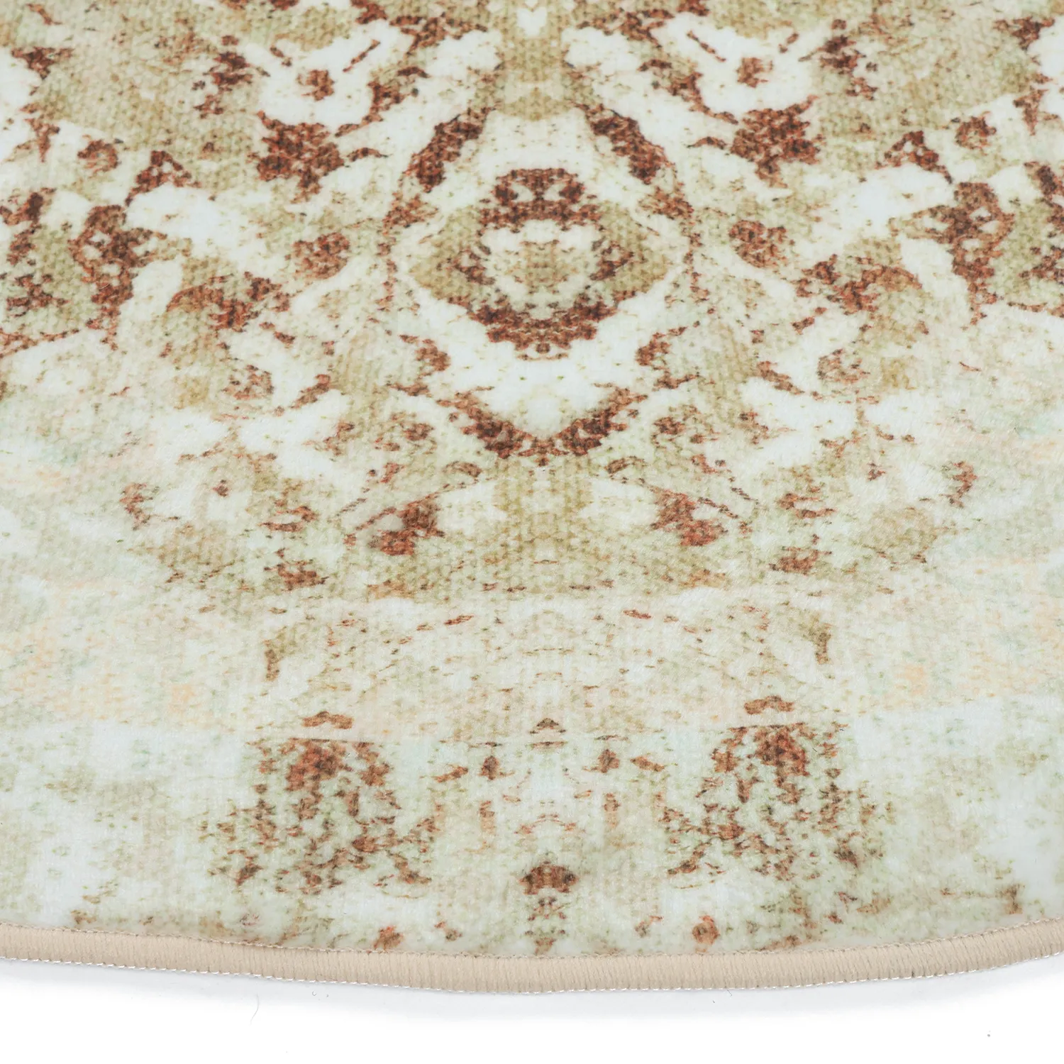 Alfombras redondeadas - Denizli (beige)