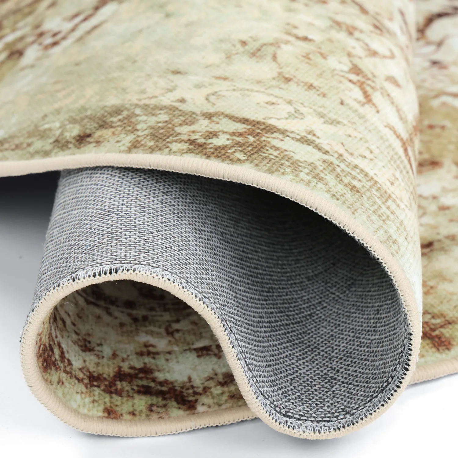 Alfombras redondeadas - Denizli (beige)