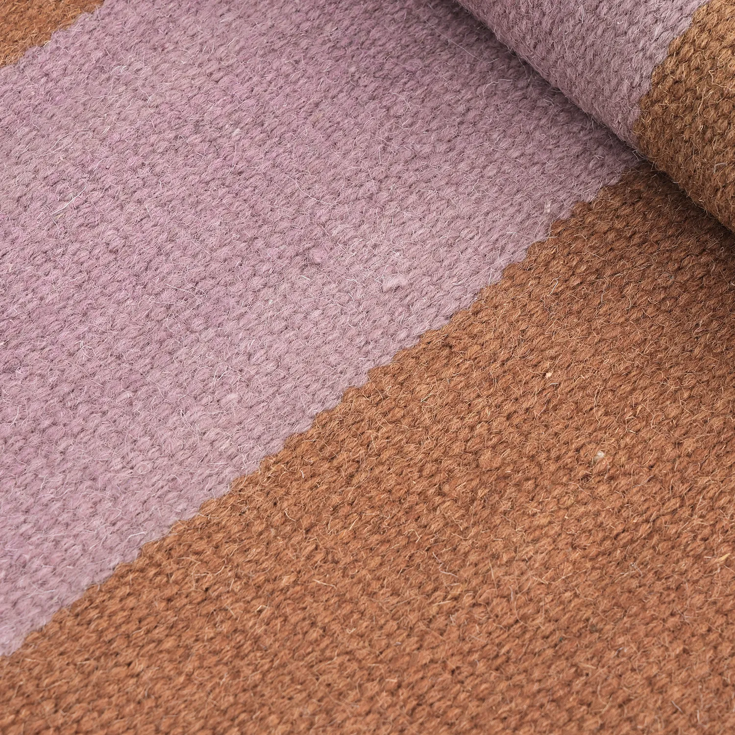 Alfombras redondeadas - Garine (naranja/rosa)