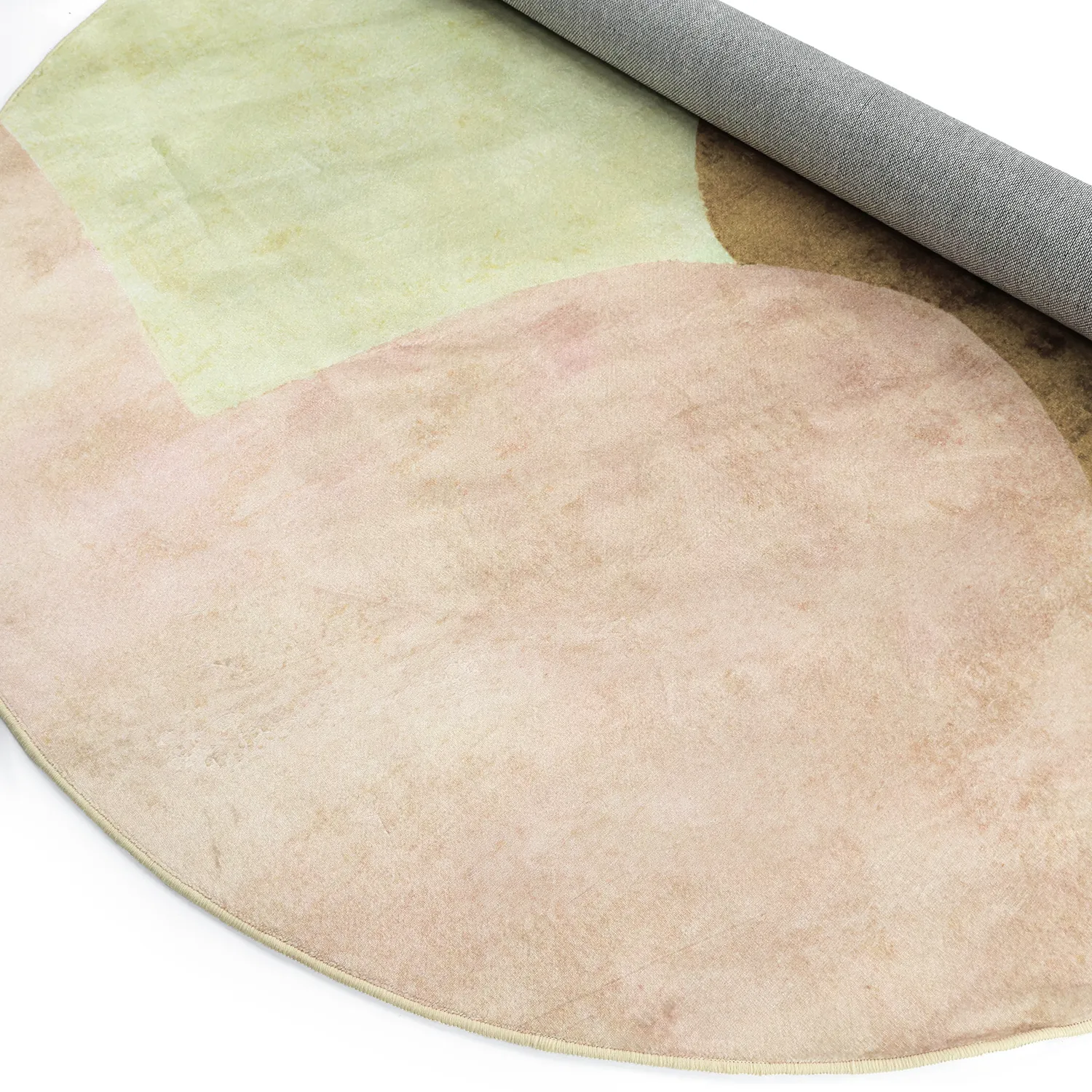 Alfombras redondeadas - Lazio (beige/rosa)
