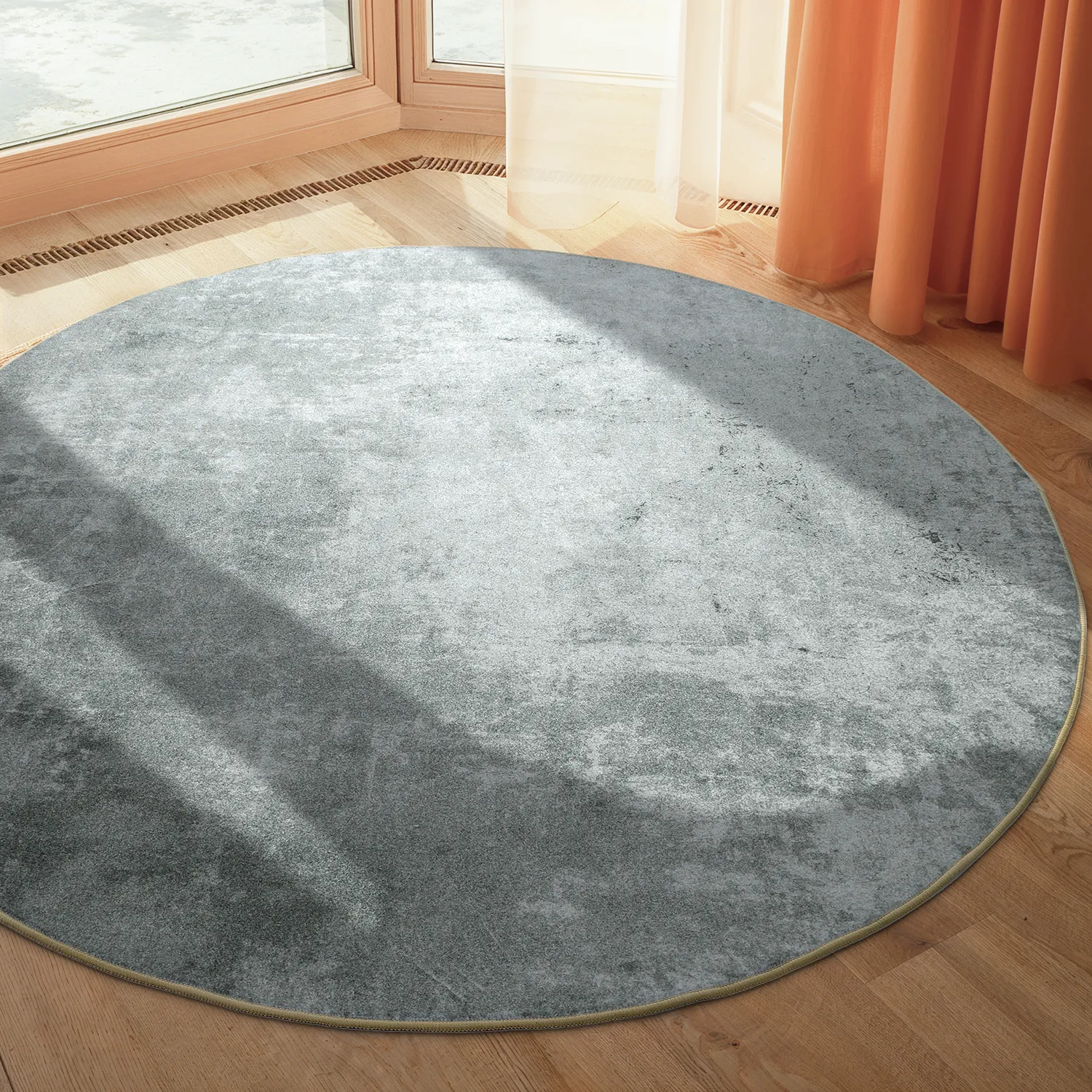 Alfombras redondeadas - Lynton (gris)