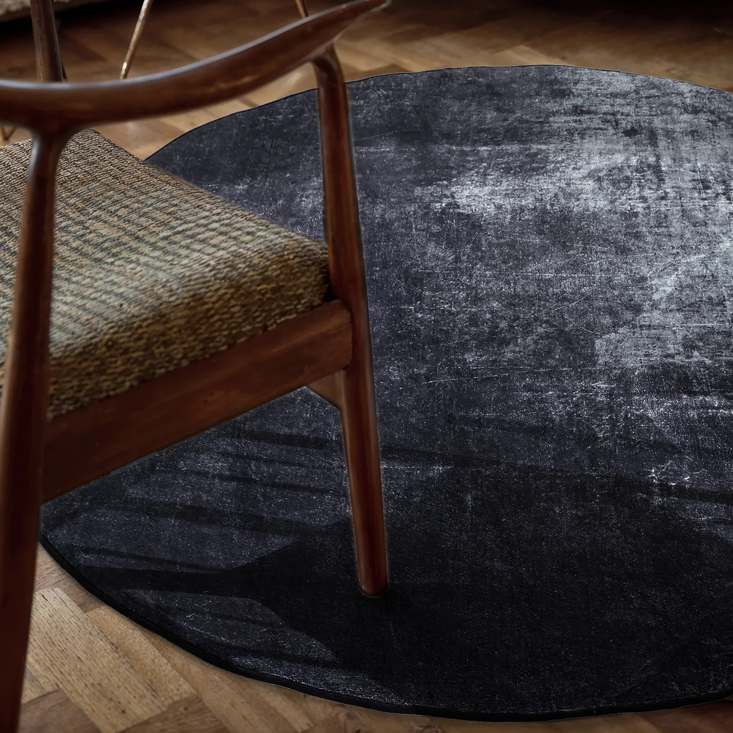Alfombras redondeadas - Lynton (negro)