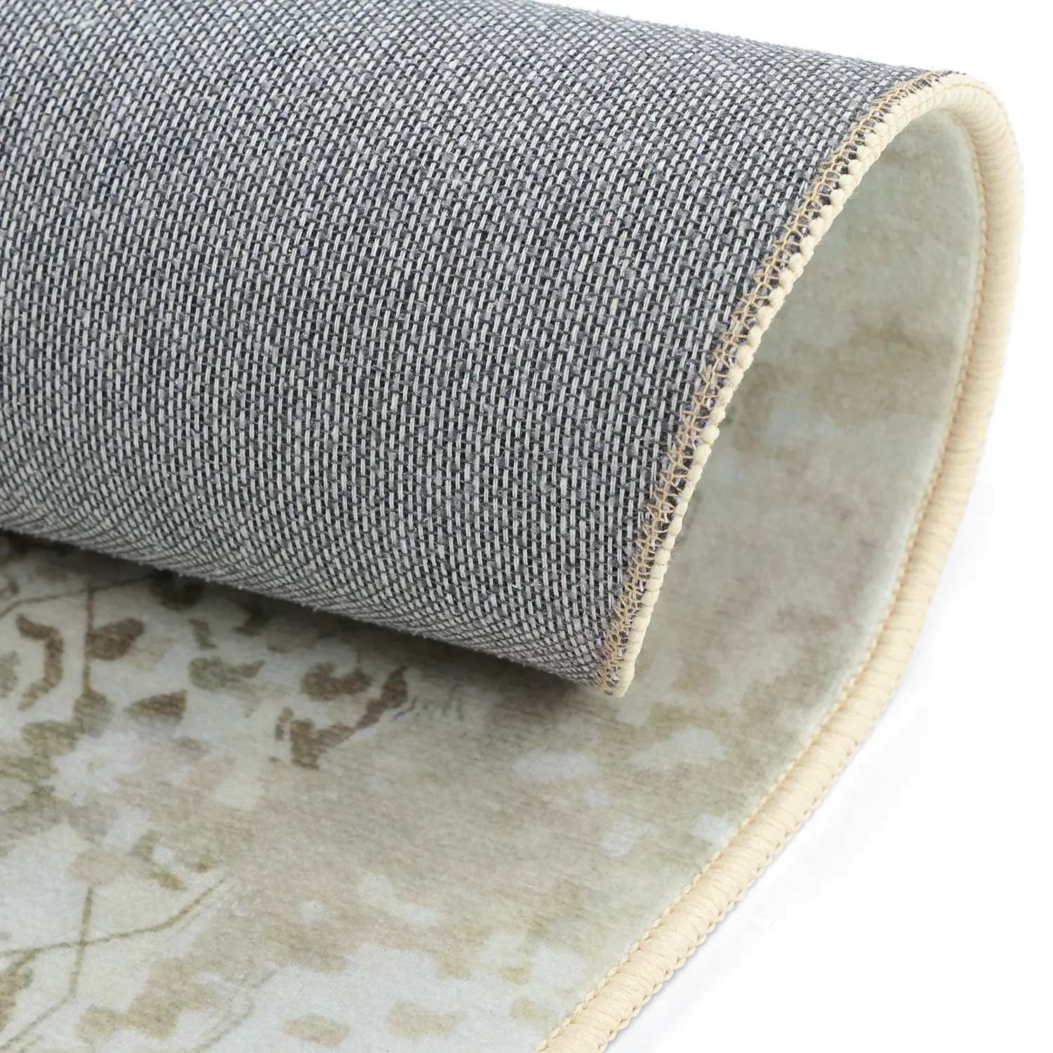 Alfombras redondeadas - Mateur (beige)