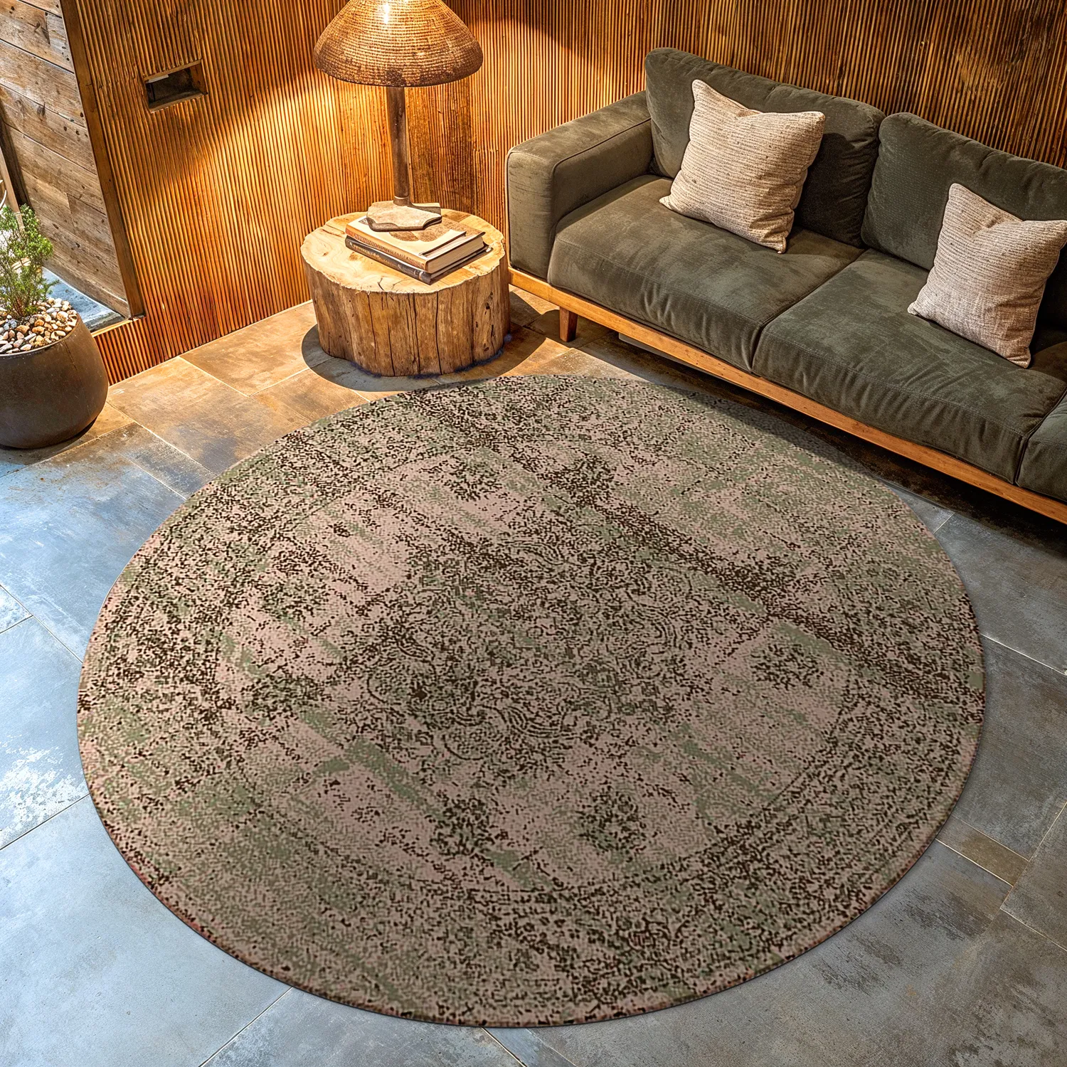 Alfombras redondeadas- Peking Royal (rosa)