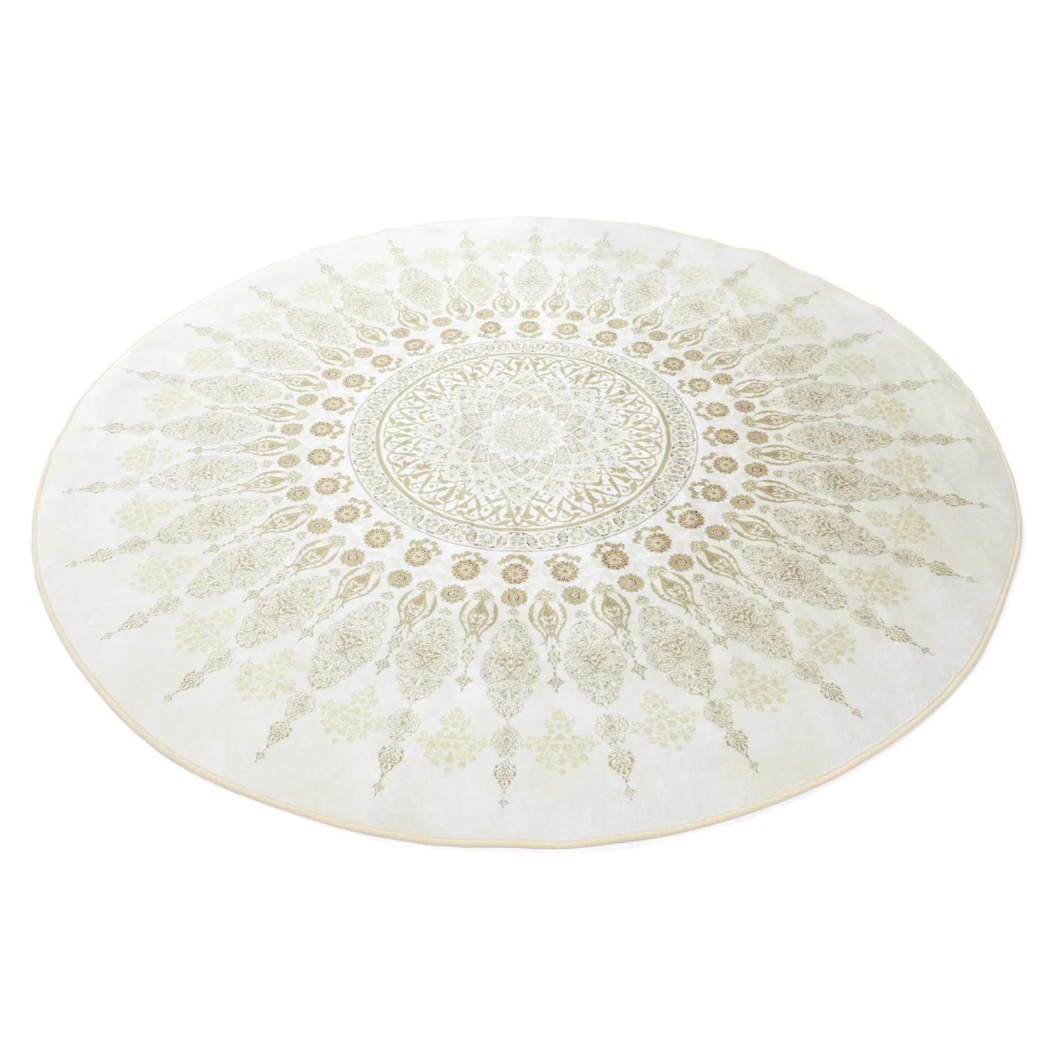 Alfombras redondeadas - Sandrigo (beige)