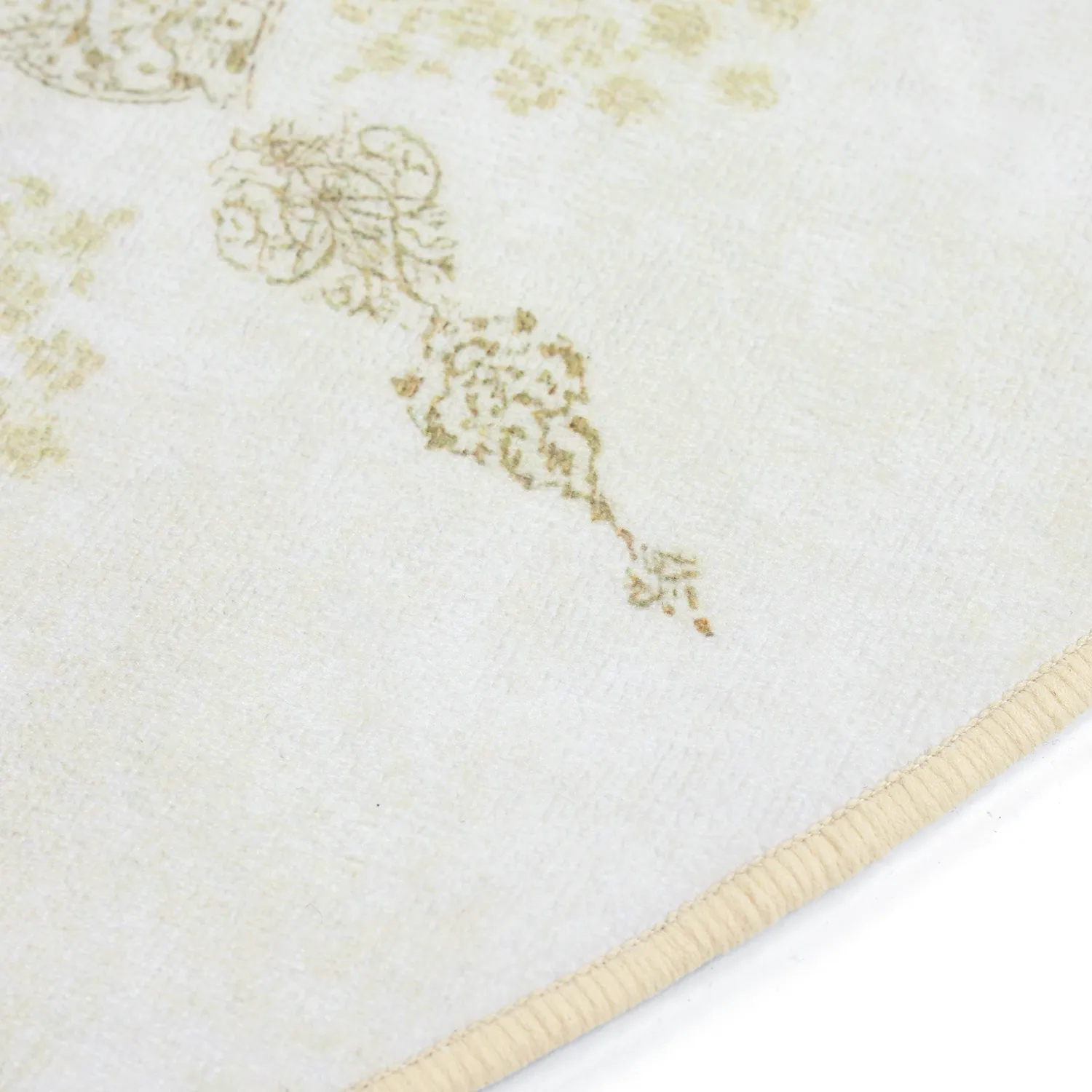 Alfombras redondeadas - Sandrigo (beige)